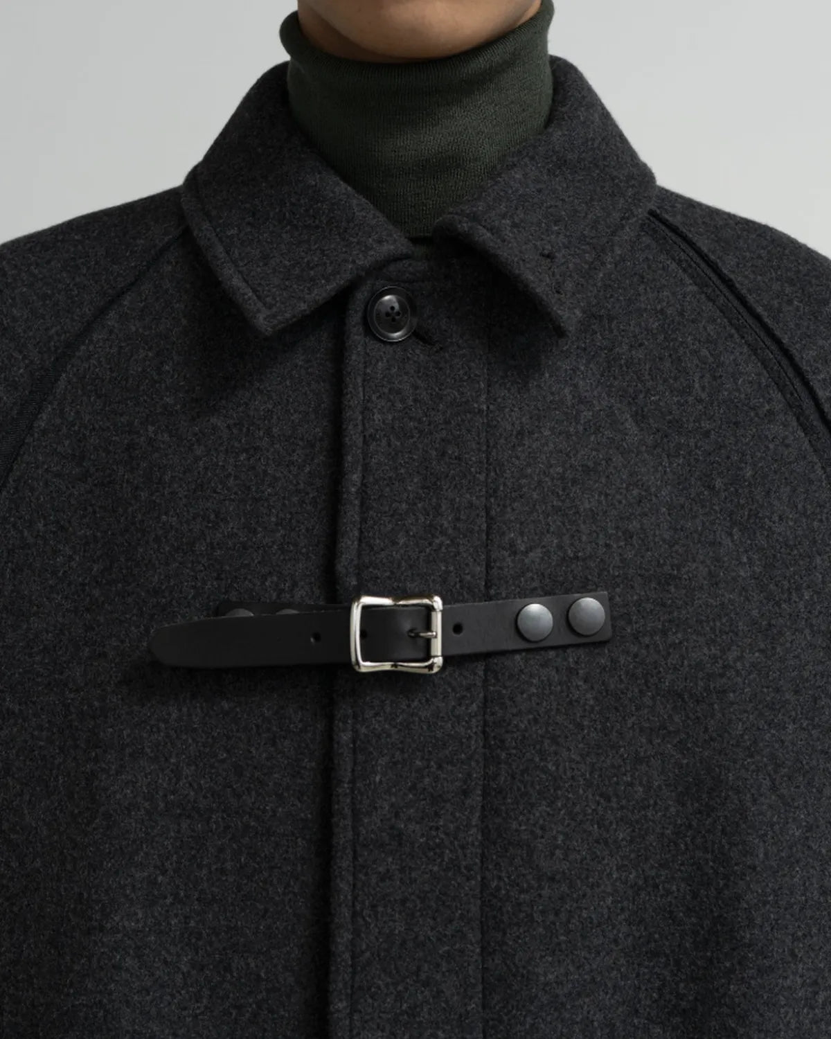 Graphpaper × YOKE / CONNECTED BAL COLLAR COAT (YK25FW01276C-GP / GM253-10904Y)