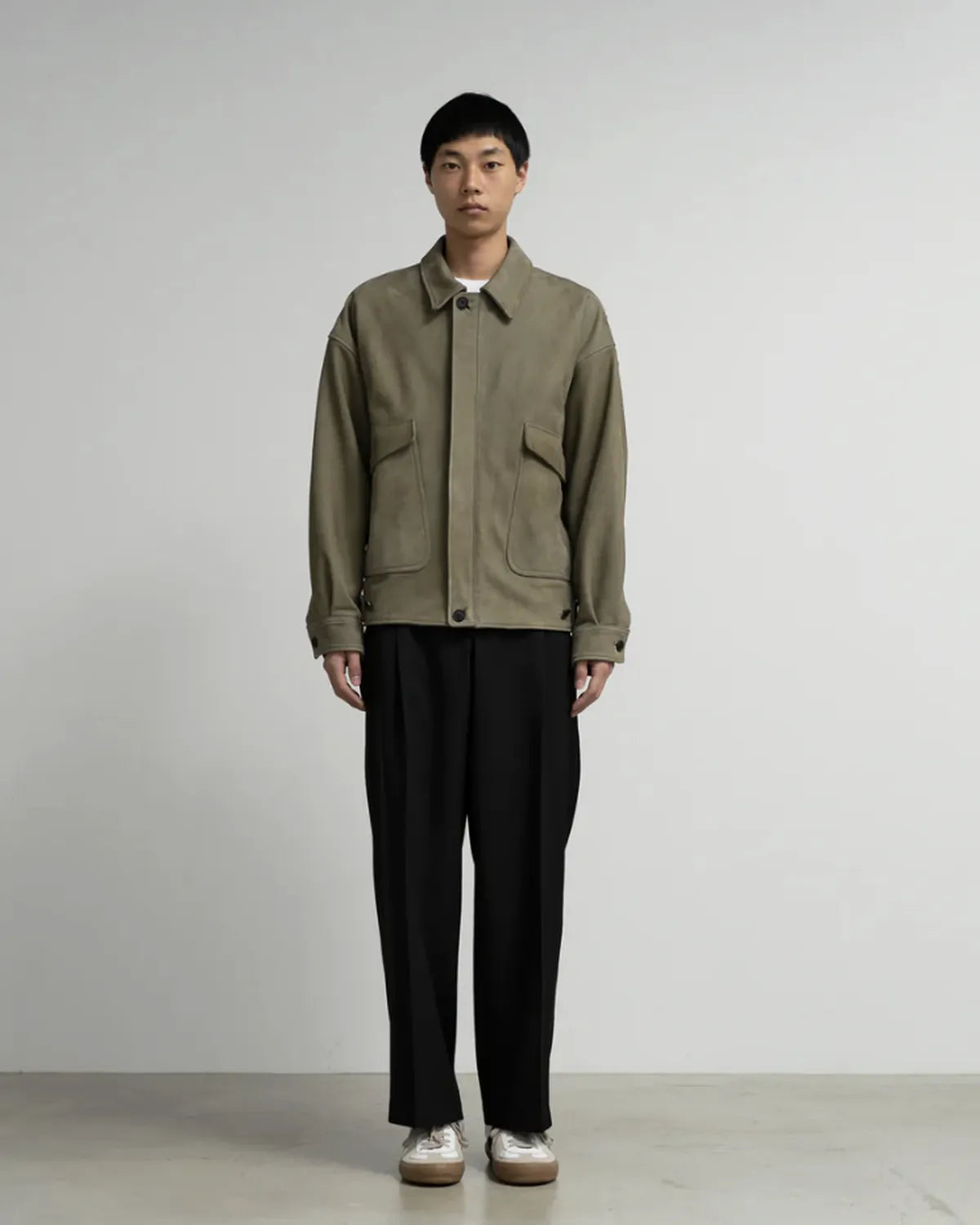 Graphpaper × YOKE / COW NUBACK LEATHER BLOUSON (YK25FW01017B-GP / GM253-30901Y)