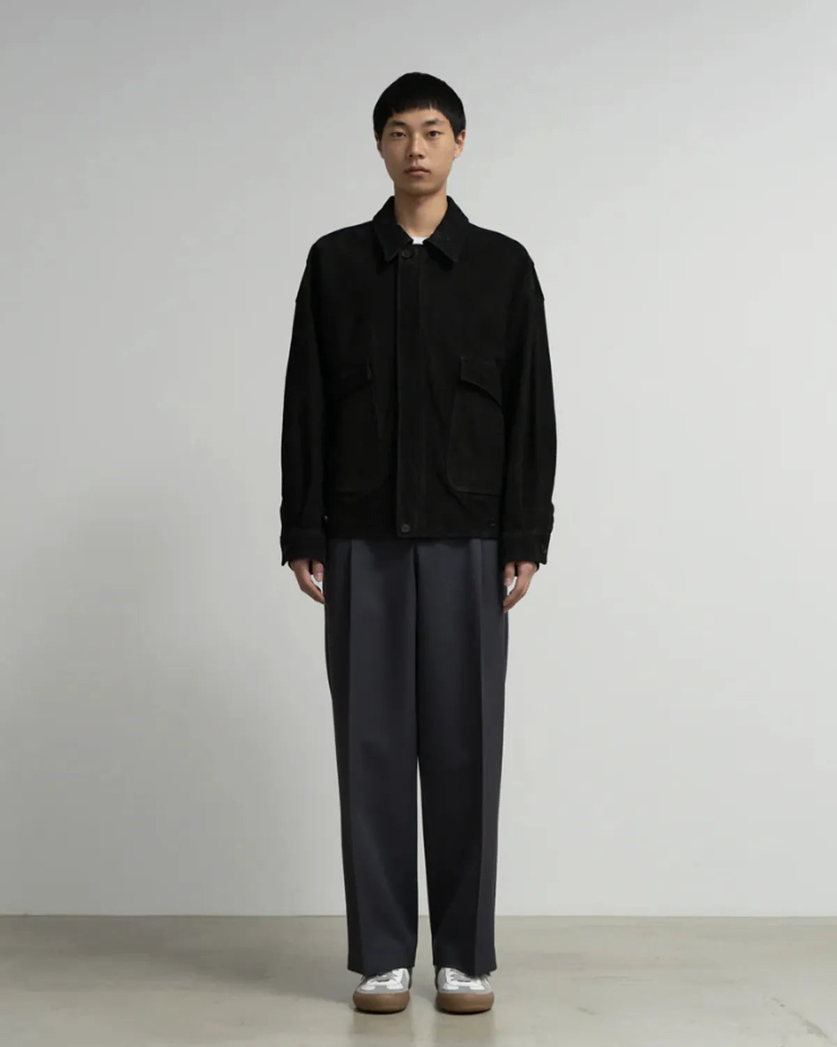 Graphpaper × YOKE / COW NUBACK LEATHER BLOUSON (YK25FW01017B-GP / GM253-30901Y)