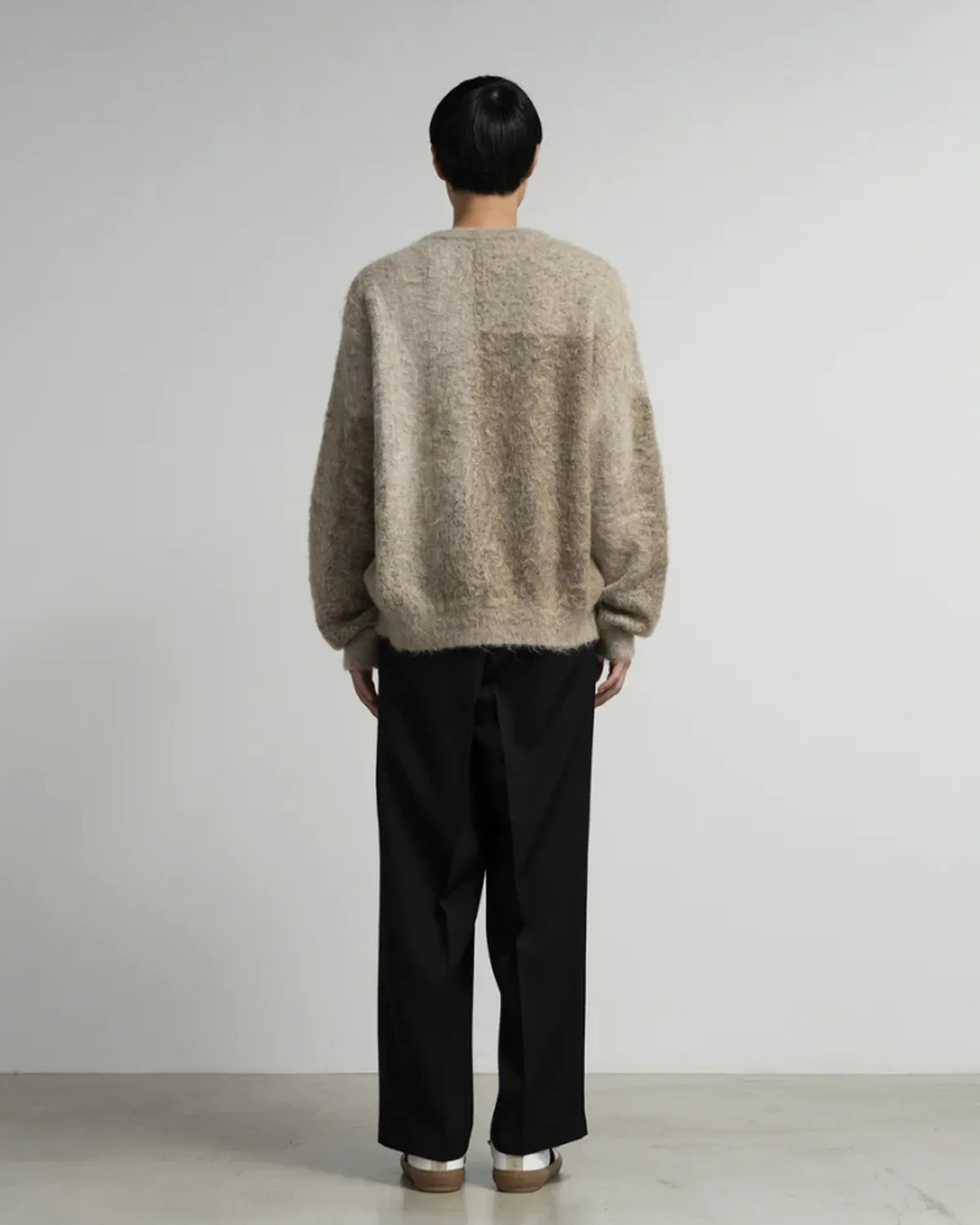 Graphpaper × YOKE / ABSTRACT JACQUARD CREWNECK SWEATER (YK25FW01110S-GP / GM253-70907Y)