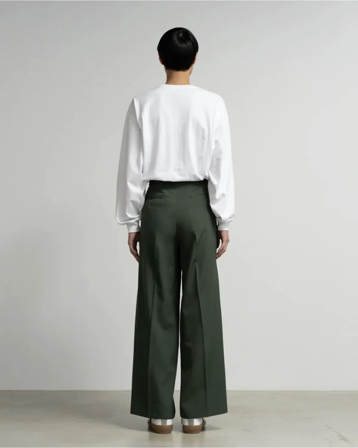 Graphpaper × YOKE / 3PLEATED WIDE TROUSERS (YK25FW01000P-GP / GM253-40903Y)