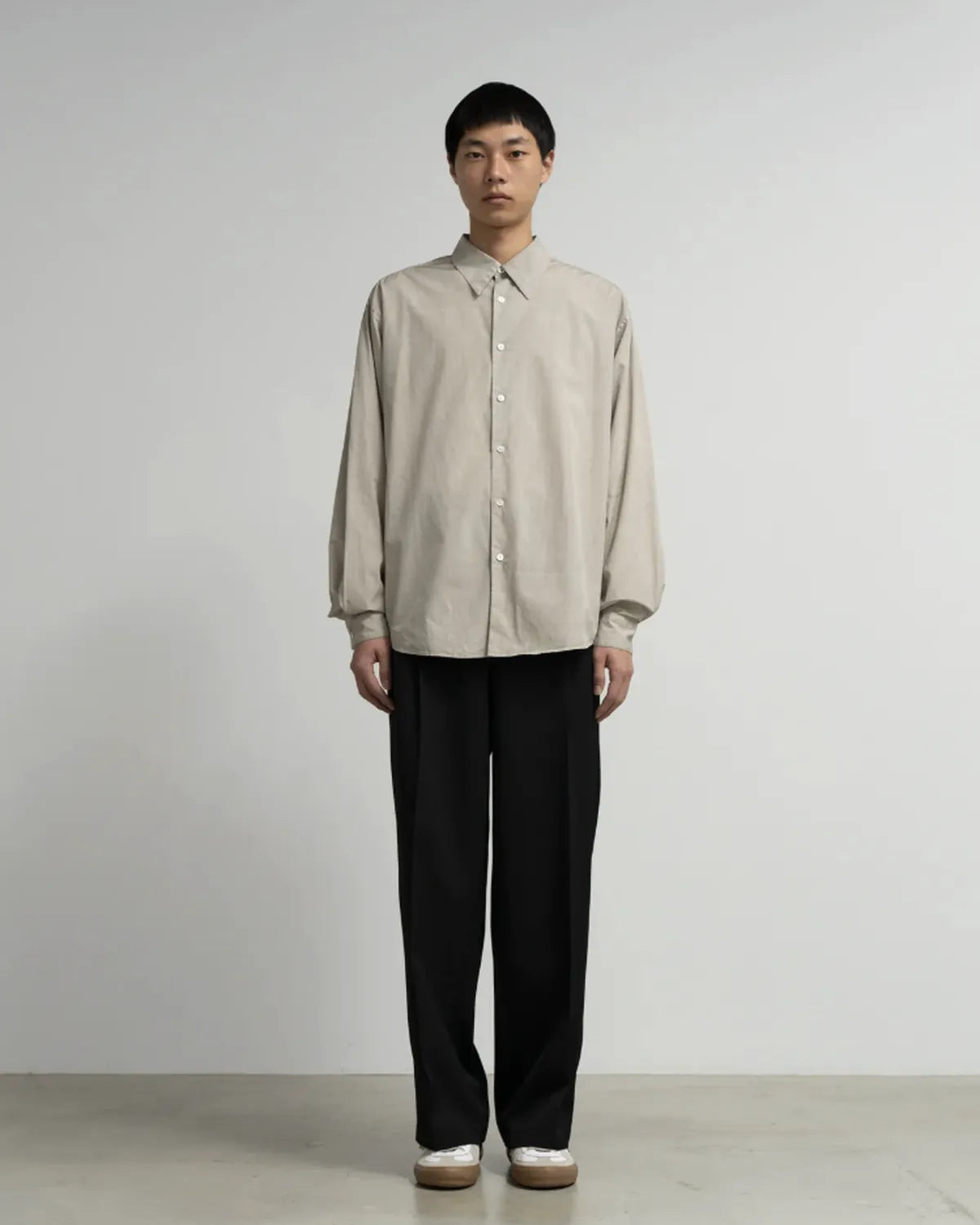 Graphpaper × YOKE / PIGMENT DYED REGULAR SHIRT (YK25FW01278SH-GP / GM253-50906Y)