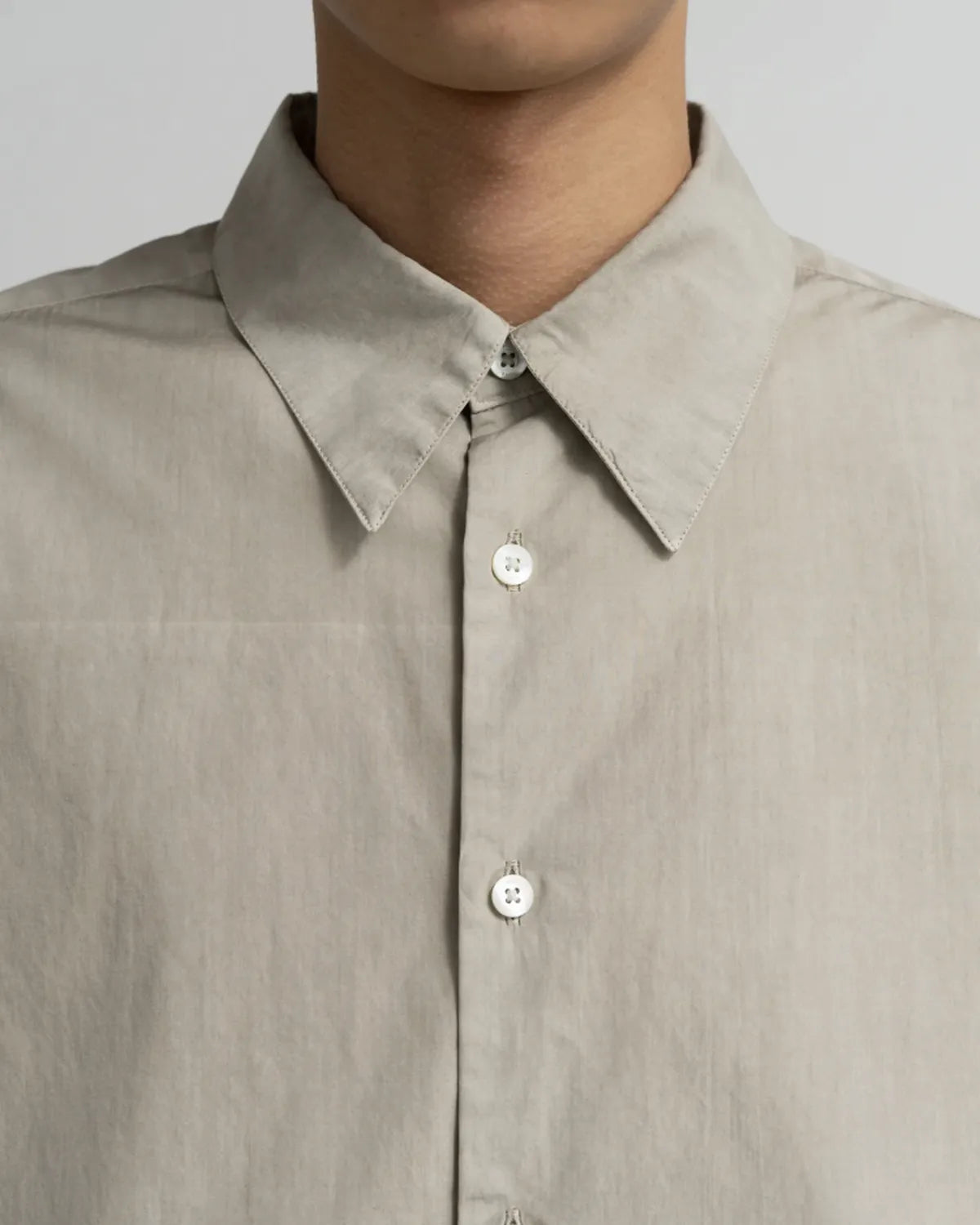 Graphpaper × YOKE / PIGMENT DYED REGULAR SHIRT (YK25FW01278SH-GP / GM253-50906Y)