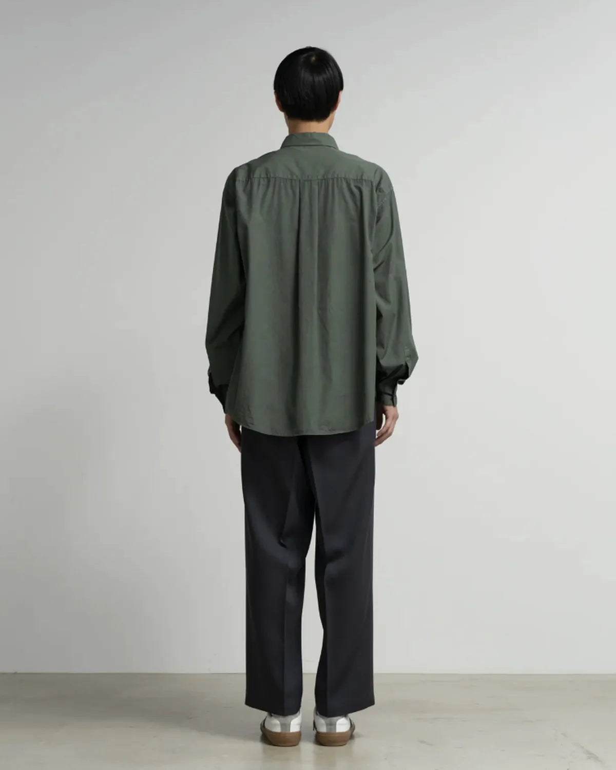 Graphpaper × YOKE / PIGMENT DYED REGULAR SHIRT (YK25FW01278SH-GP / GM253-50906Y)