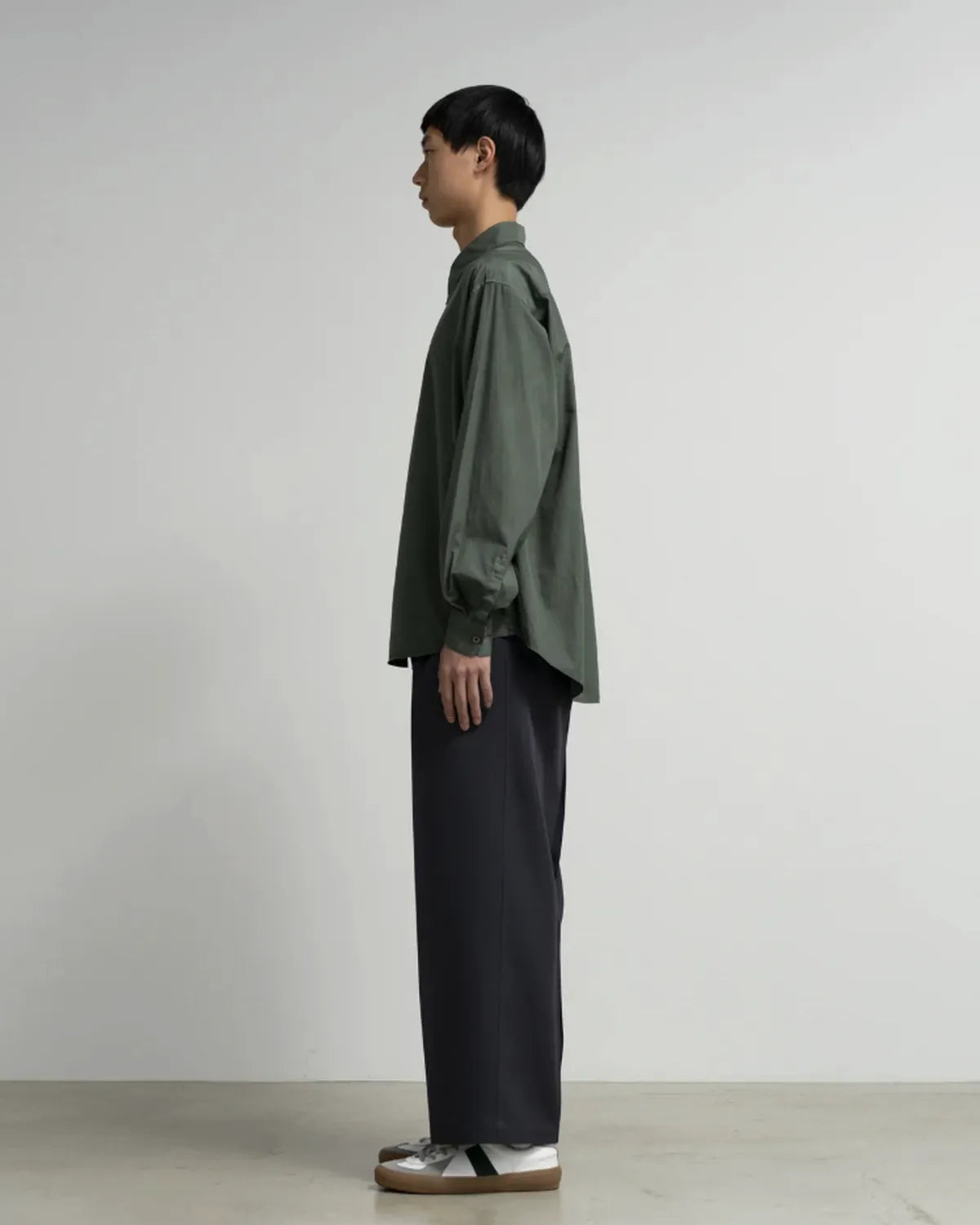 Graphpaper × YOKE / PIGMENT DYED REGULAR SHIRT (YK25FW01278SH-GP / GM253-50906Y)