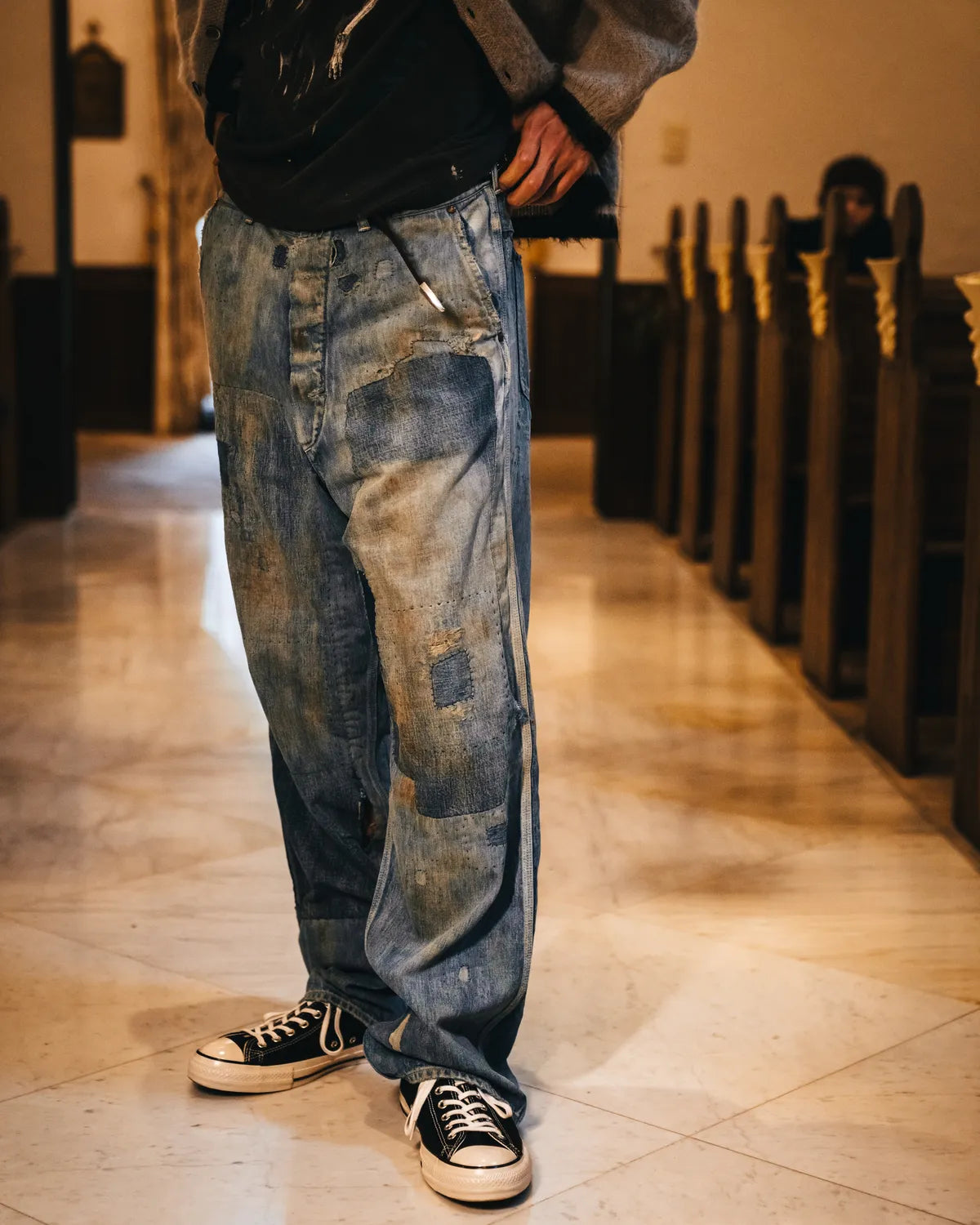 ©︎SAINT Mxxxxxx / PAINTER PANTS / DAMAGE (SM-HR1-0000-085)