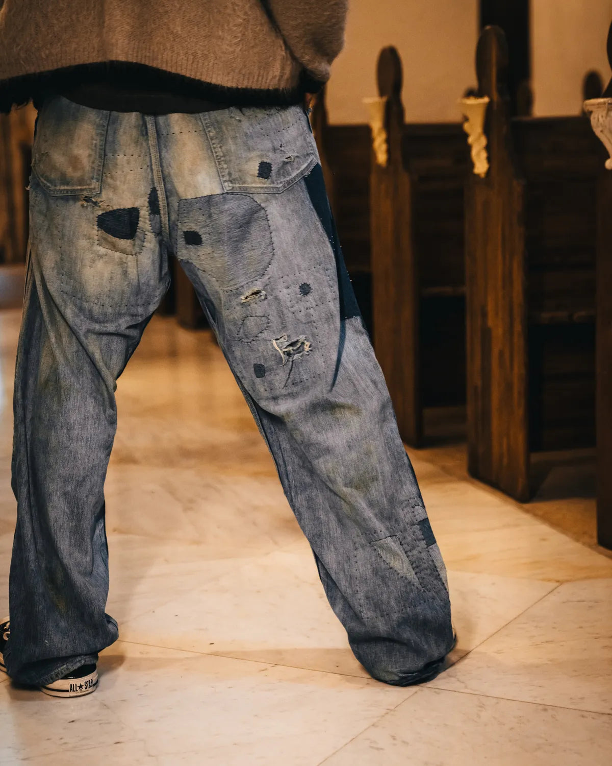 ©︎SAINT Mxxxxxx / PAINTER PANTS / DAMAGE (SM-HR1-0000-085)