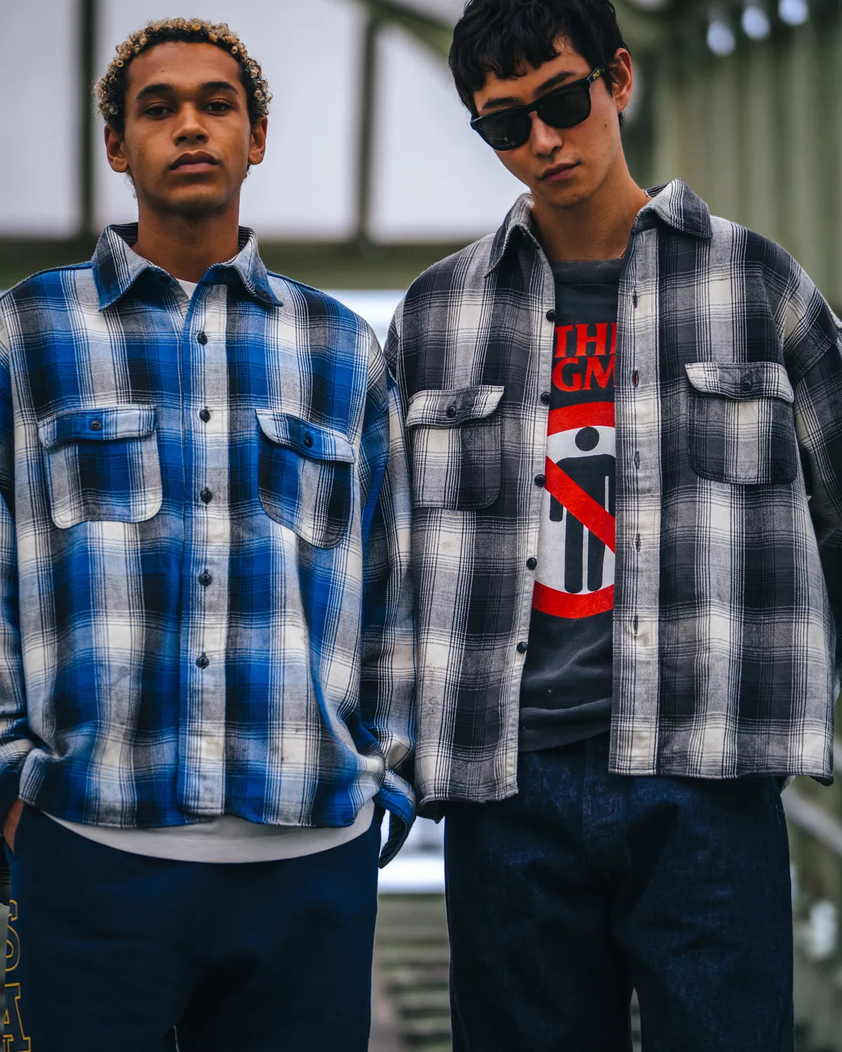 ©︎SAINT Mxxxxxx × BerBerJin / BB_FLANNEL SHIRT / CHECK (SM-HR1-0000-C52)
