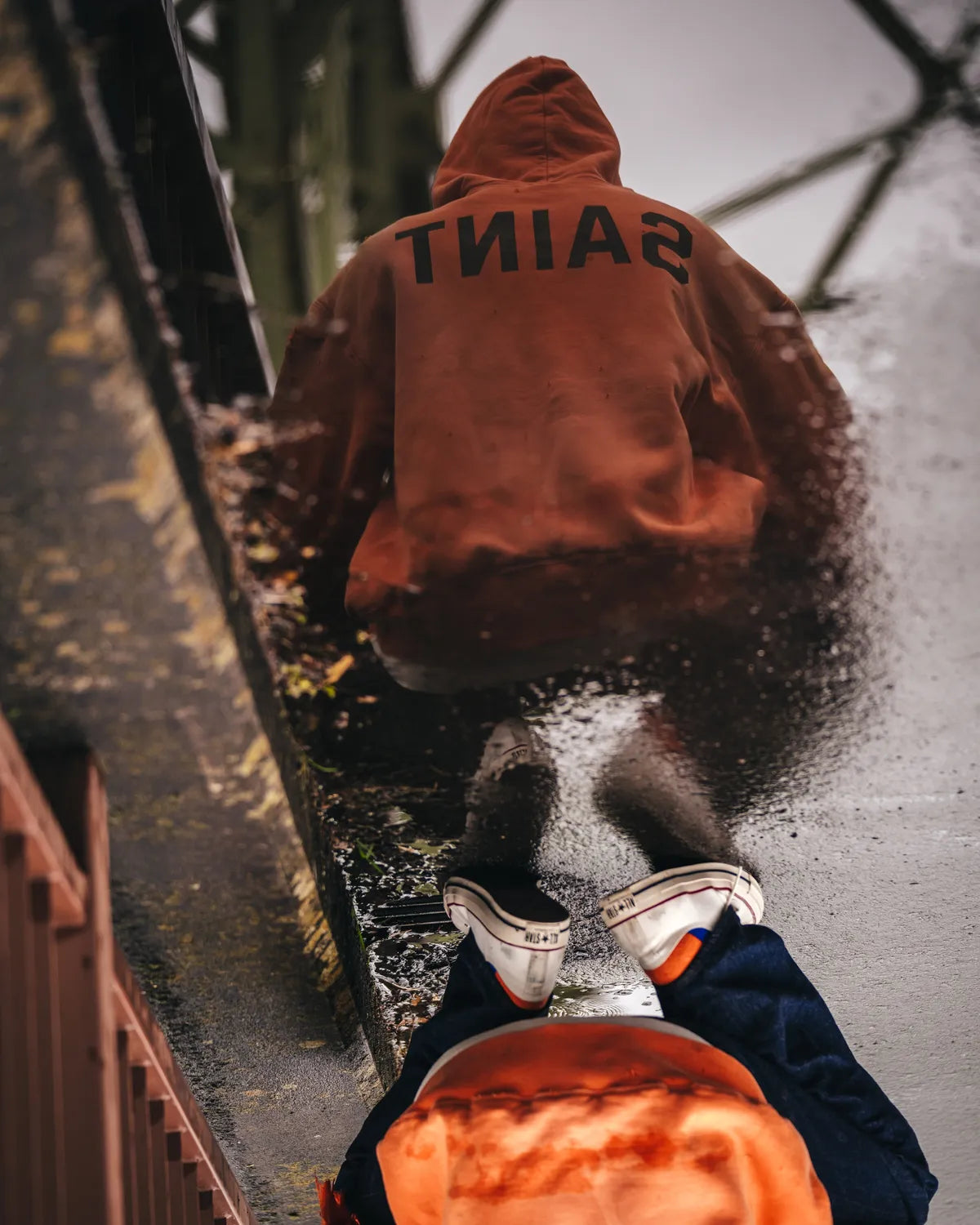 ©︎SAINT Mxxxxxx × BerBerJin / BB_DBL FACE HOODIE/SAINT (SM-HR1-0000-C57)