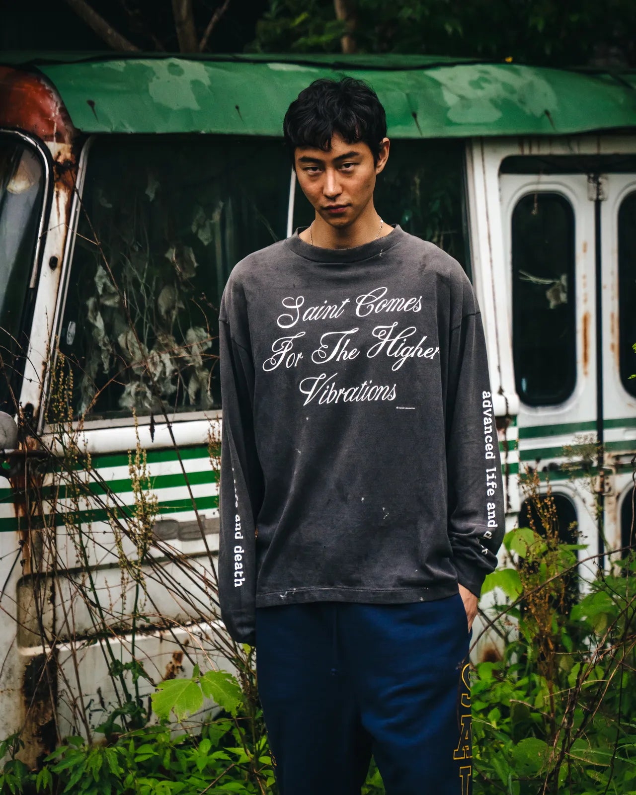 ©︎SAINT Mxxxxxx / LS TEE_SAINT COMES (SM-HR1-0000-031)