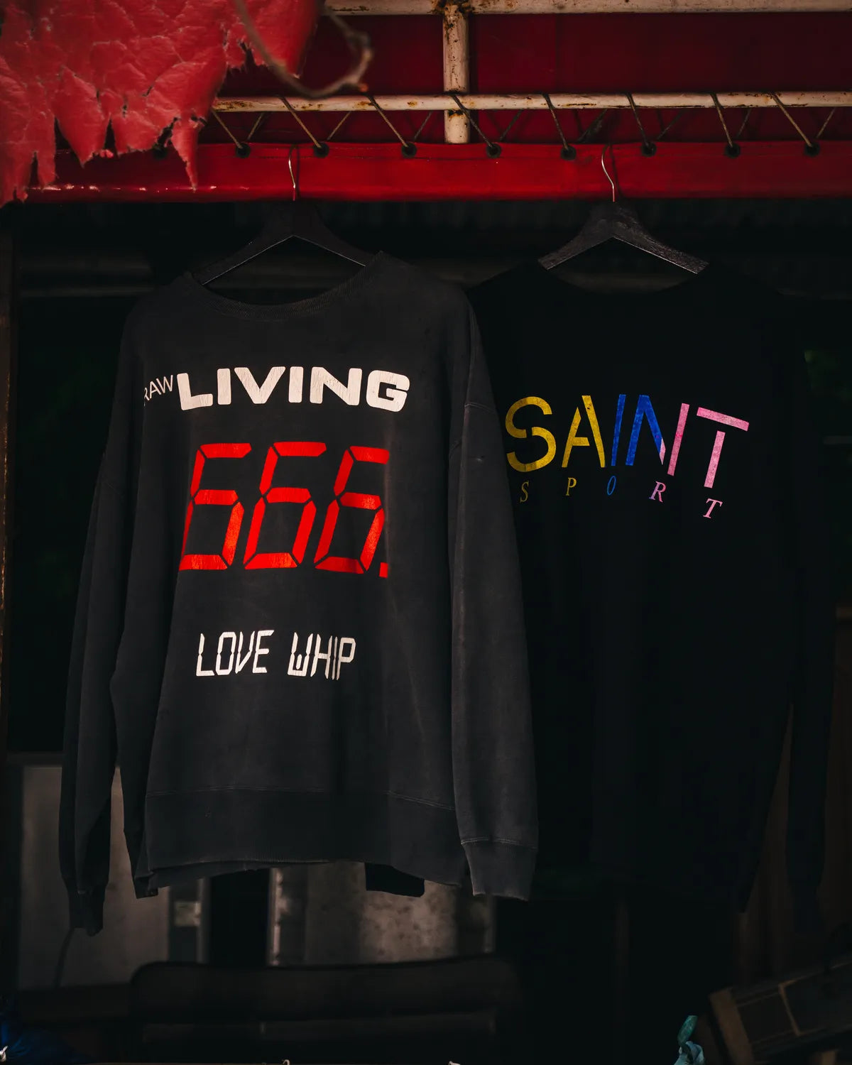 ©︎SAINT Mxxxxxx / CRW NECK SWET / SAINT SPORT (SM-HR1-0000-044)