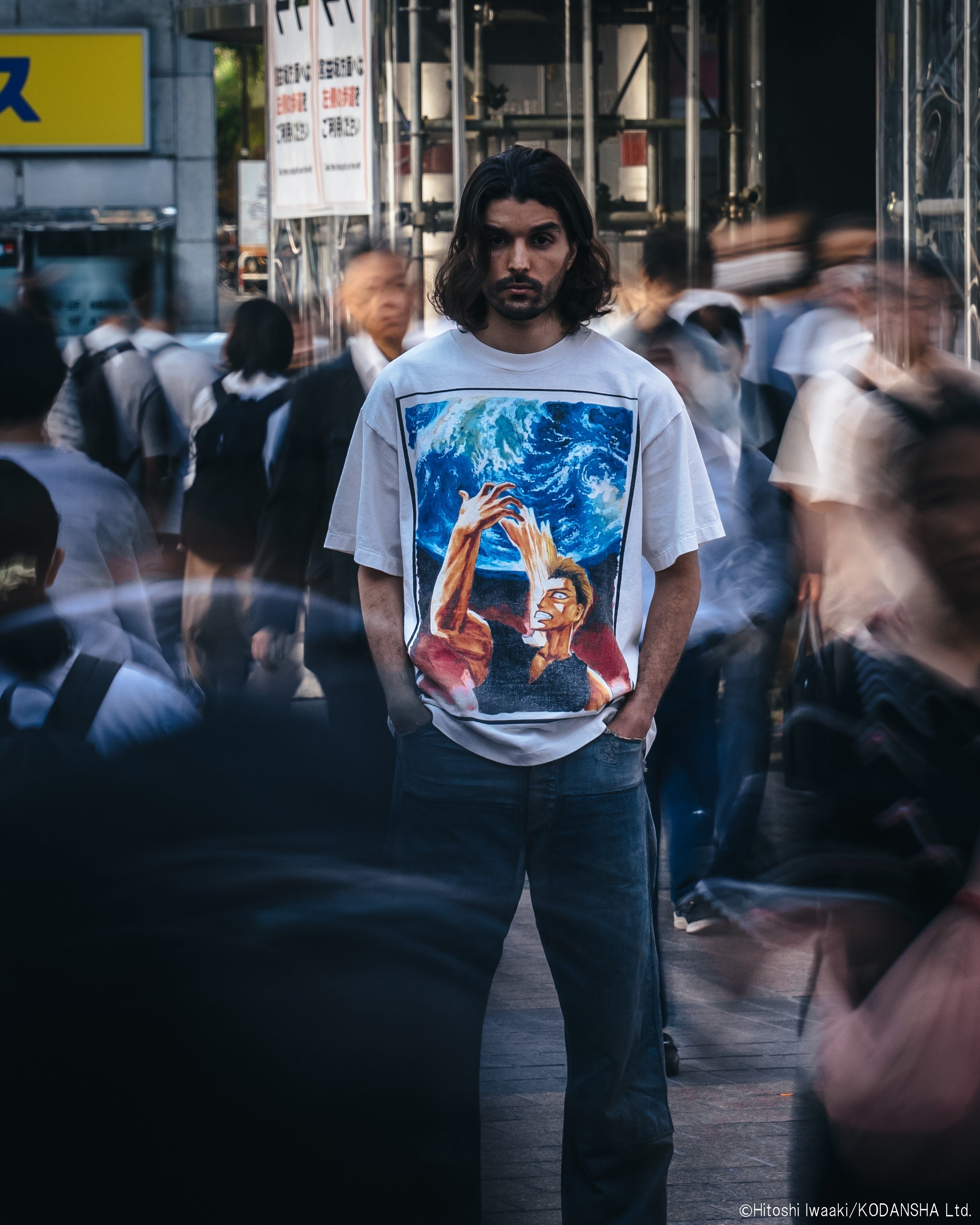 ©︎SAINT Mxxxxxx × 寄生獣 / KJ_SS TEE -寄生獣-parasyte- (SM-HR1-0000-C27)