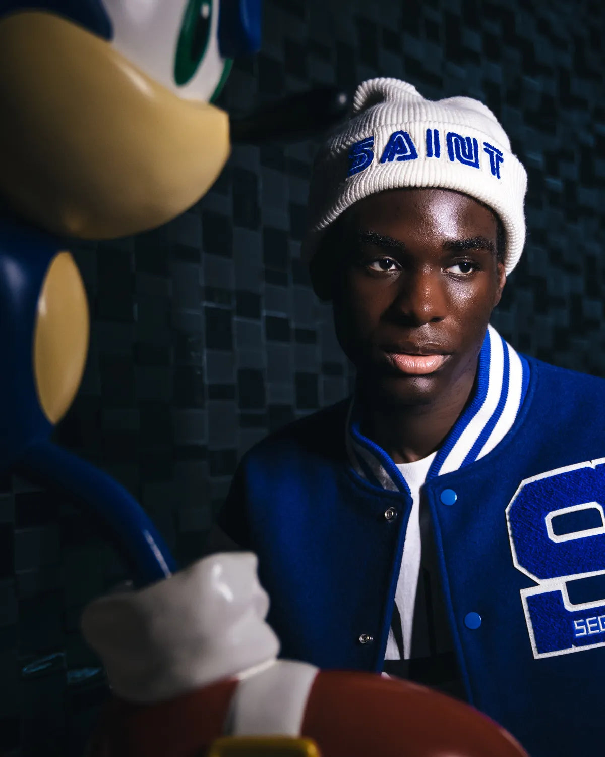 ©︎SAINT Mxxxxxx × SEGA / SG_KNIT CAP/ SAINT SEGA (SM-HR1-0000-C67)