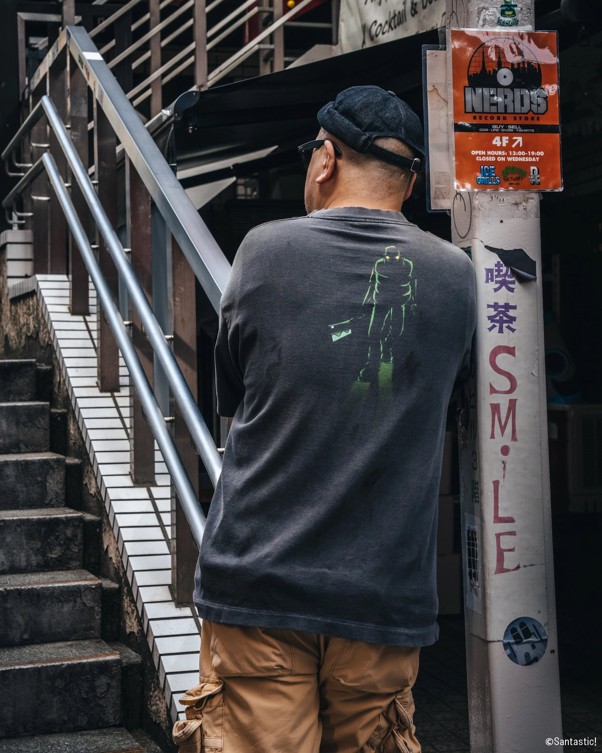 12/23.24 ask様 SAINT M×××××× (セントマイケル) × SANTASTIC! / GS_SS TEE-隣人