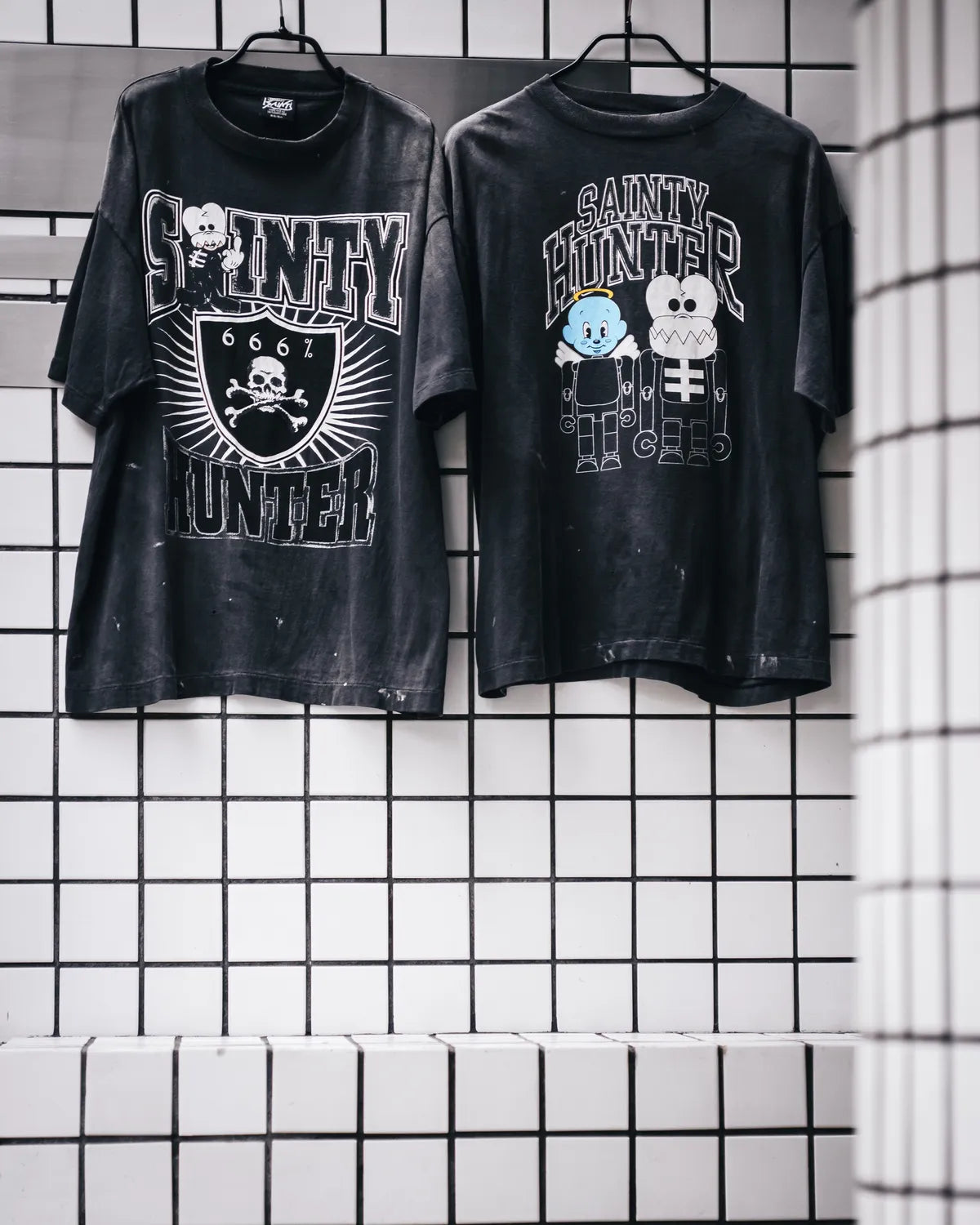 SAINT M×××××× (セントマイケル) / × BOUNTY HUNTER / BH_SS TEE/SKULL