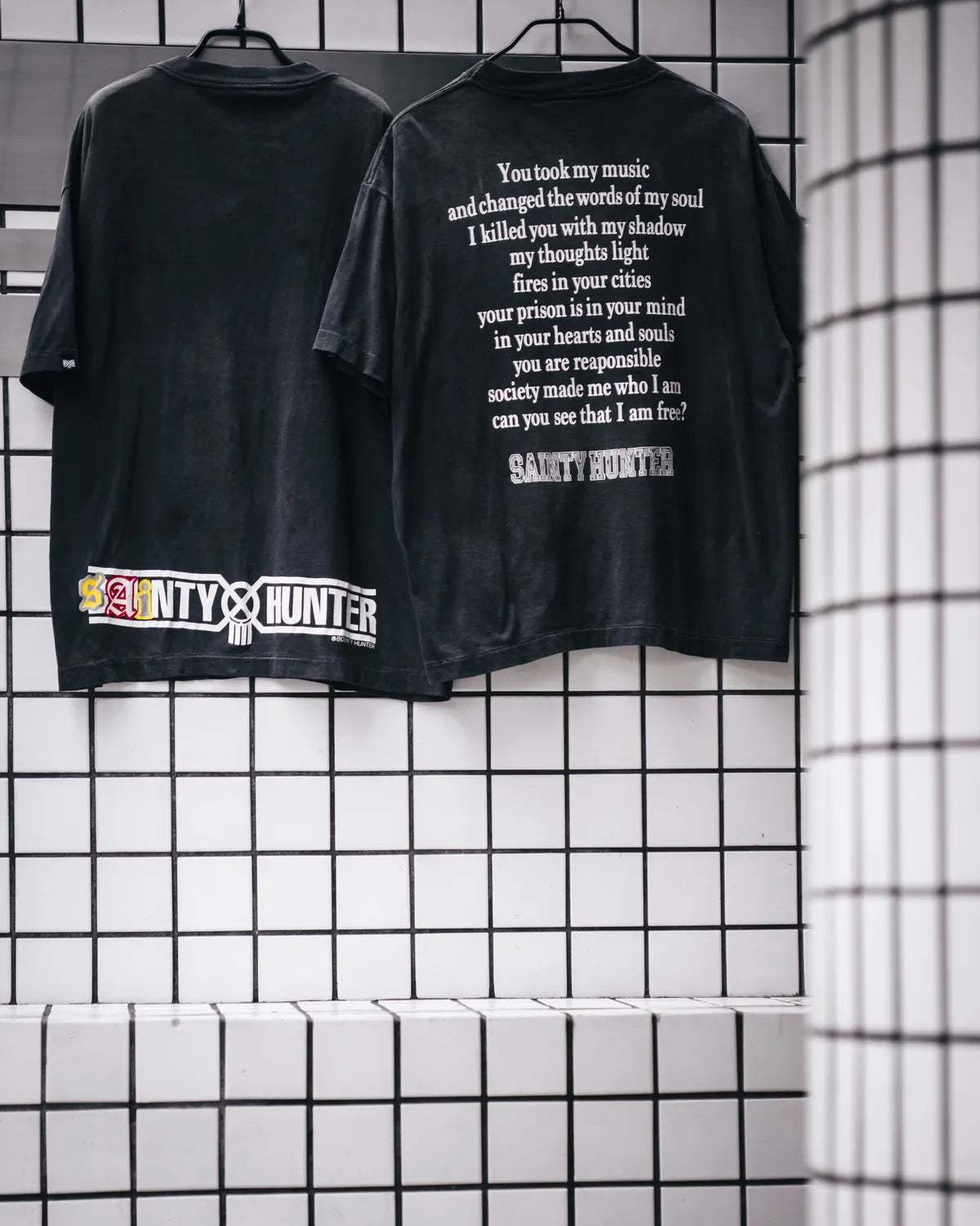 SAINT M×××××× (セントマイケル) / BH_SS T-SHIRT/SAINTY HUNTER
