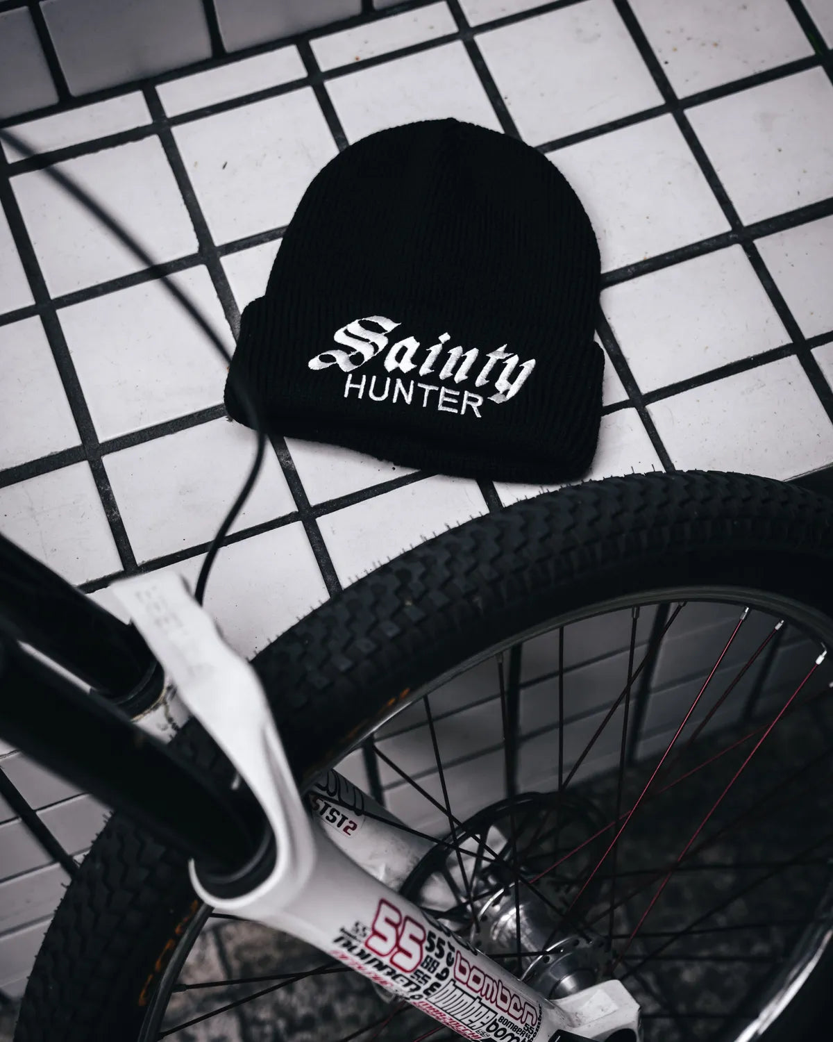 ©︎SAINT Mxxxxxx × BOUNTY HUNTER / BH_KNIT CAP / SAINTY HUNTER (SM-MK8-0000-C38)