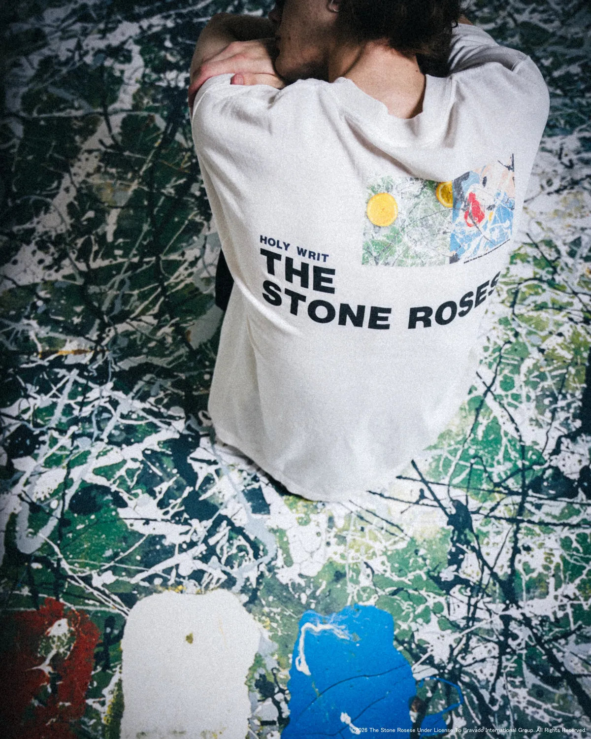 SAINT M×××××× (セントマイケル) × THE STONE ROSES / TSR_SS T-SHIRT