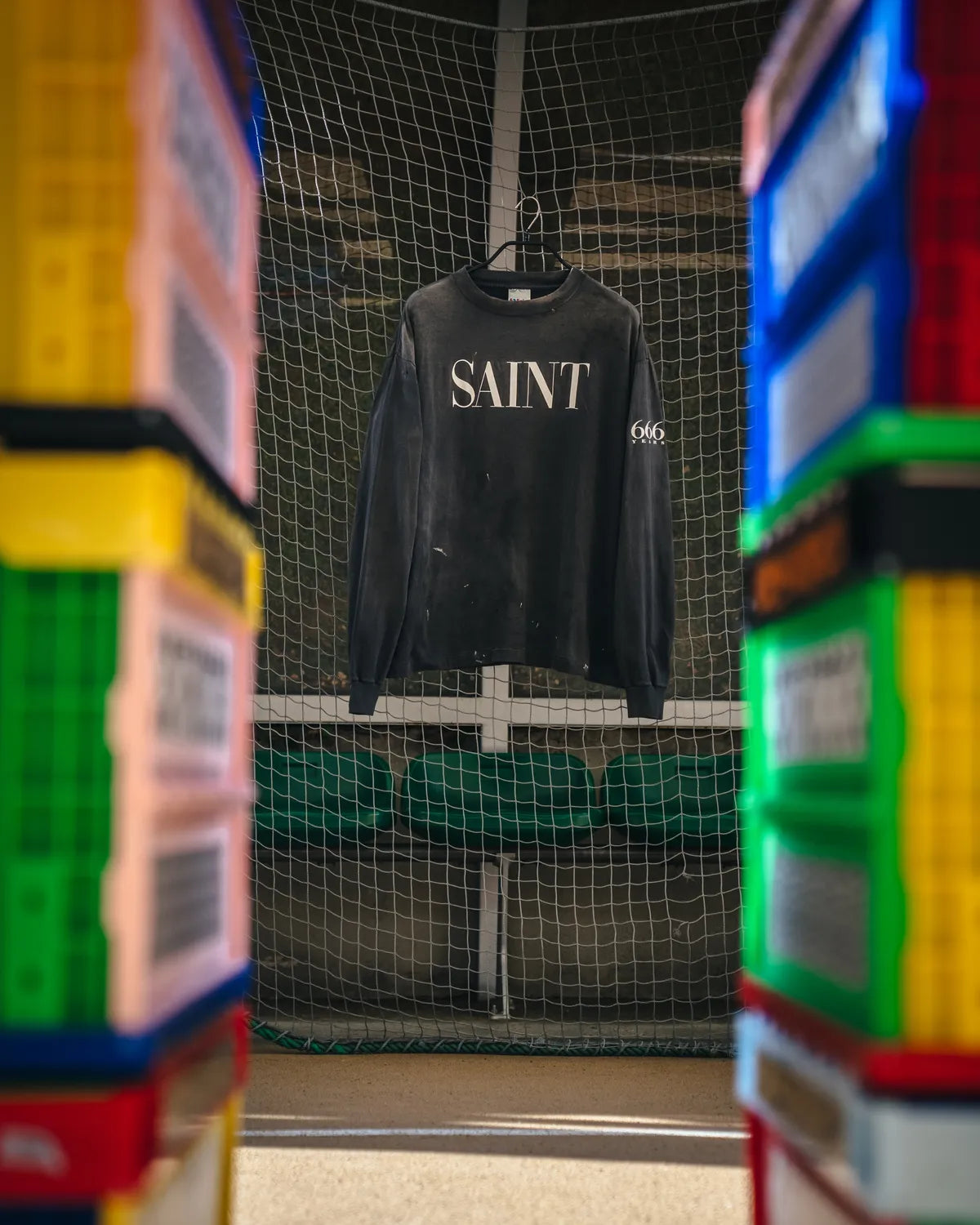 ©︎SAINT Mxxxxxx / LS T-SHIRT / SAINT 666 (SM-MK8-0000-030)