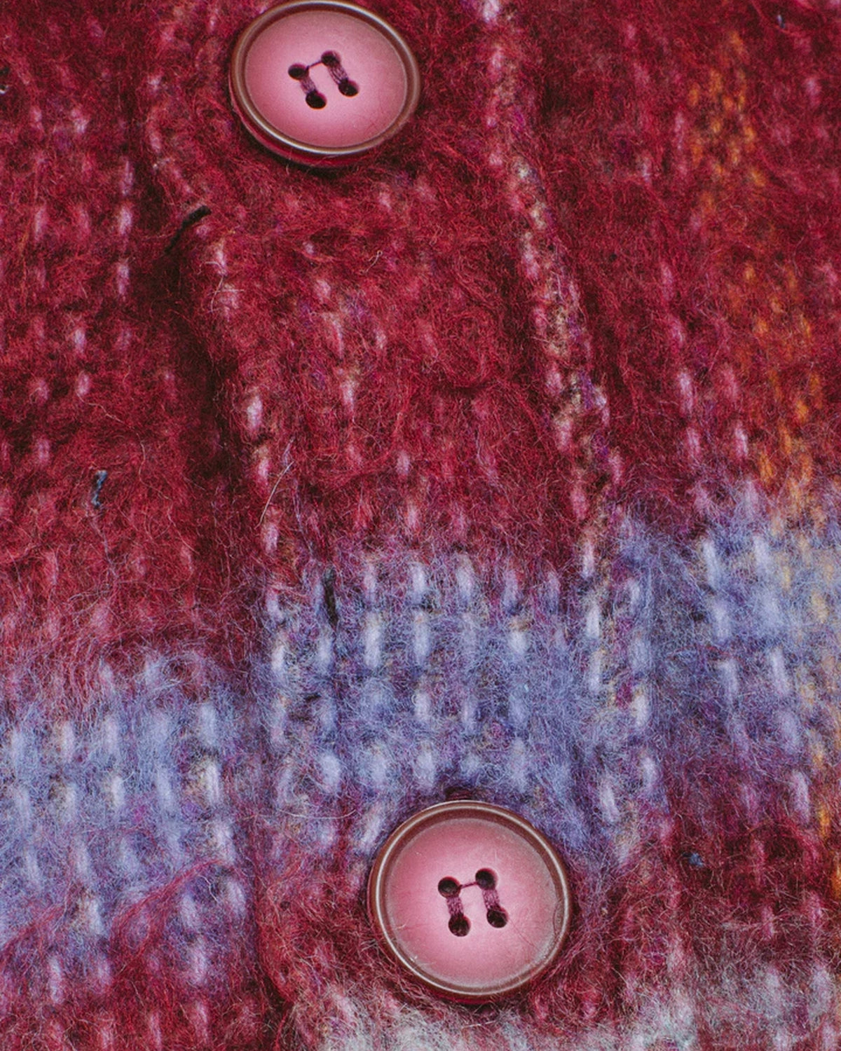 FUCKING AWESOME / Color Wash Oversized Flannel