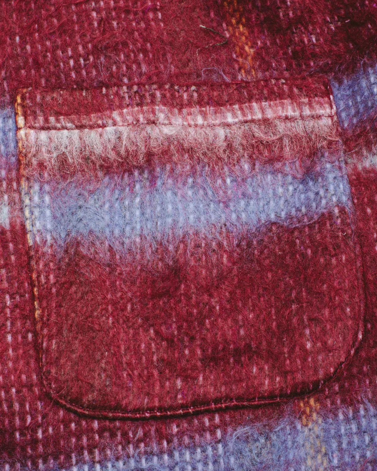 FUCKING AWESOME / Color Wash Oversized Flannel