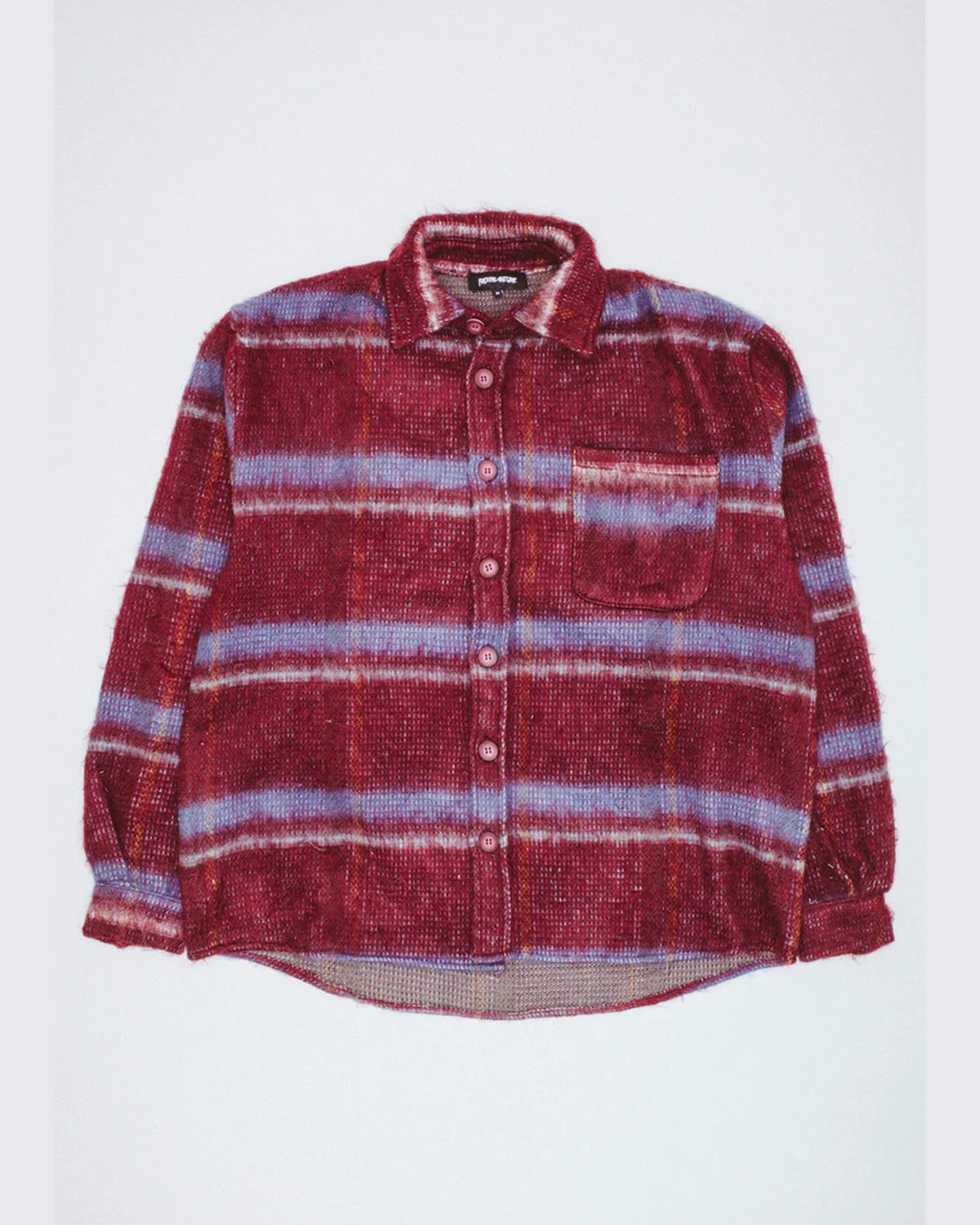 FUCKING AWESOME / Color Wash Oversized Flannel