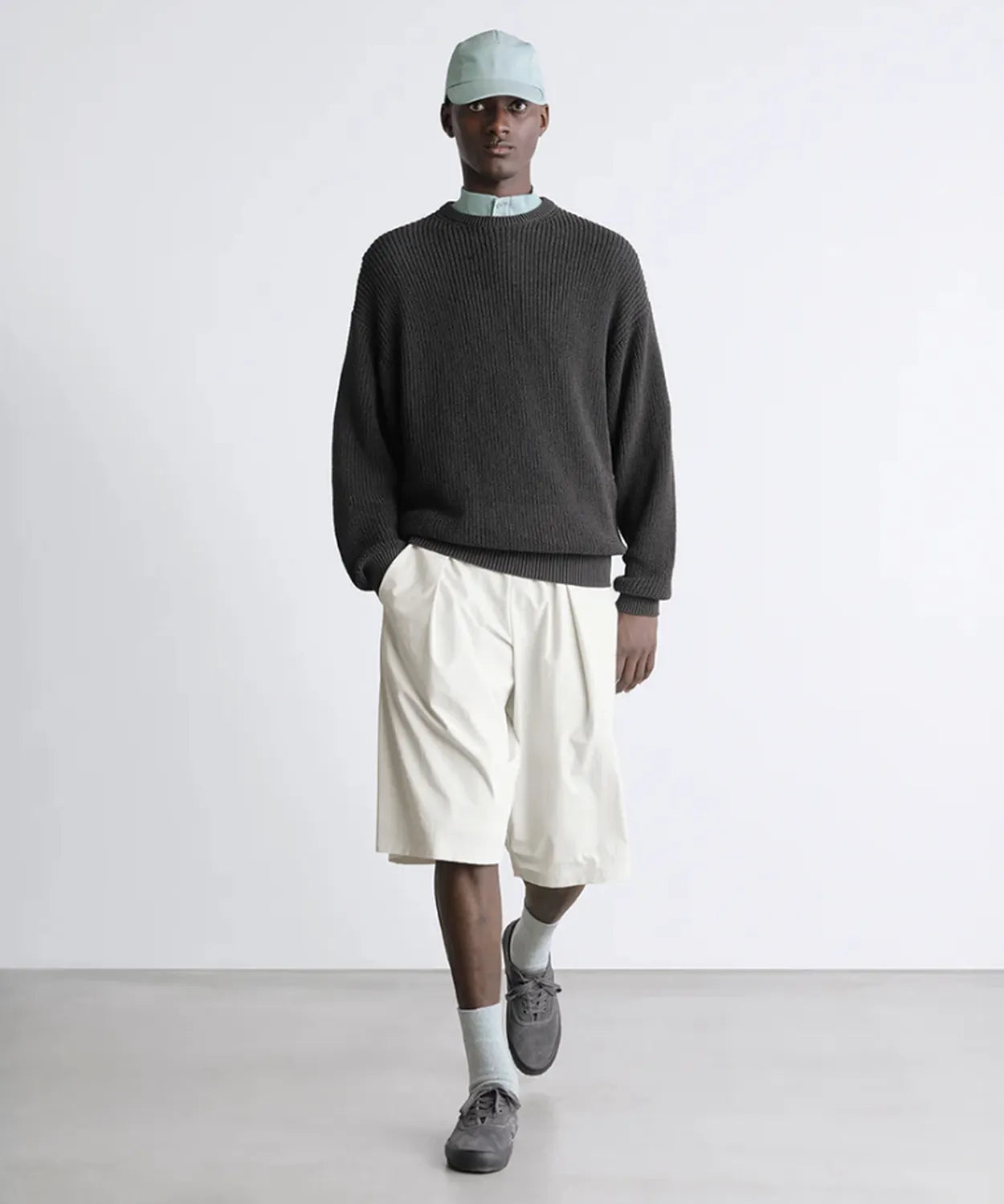 Graphpaper / Graphpaper 3-Pack Melange Socks (GU261-90289)