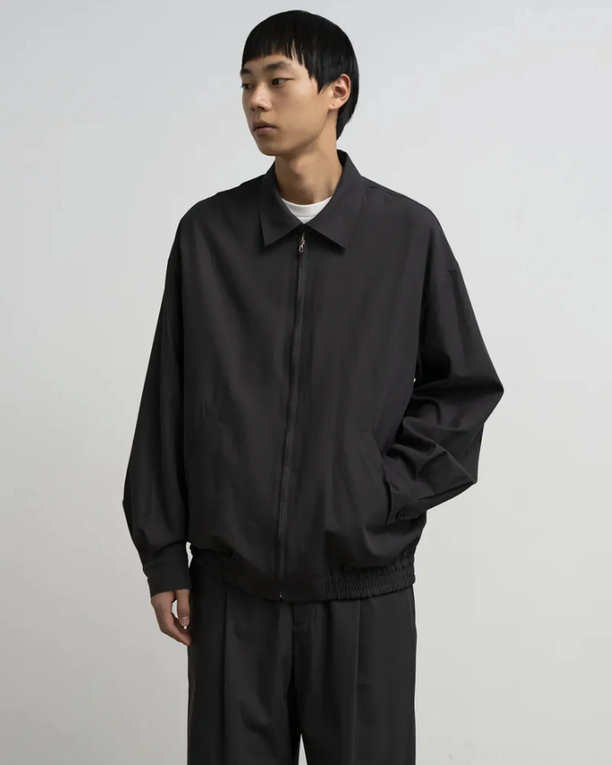 Graphpaper（グラフペーパー） / Brushed Cotton Gabardine Swing Top