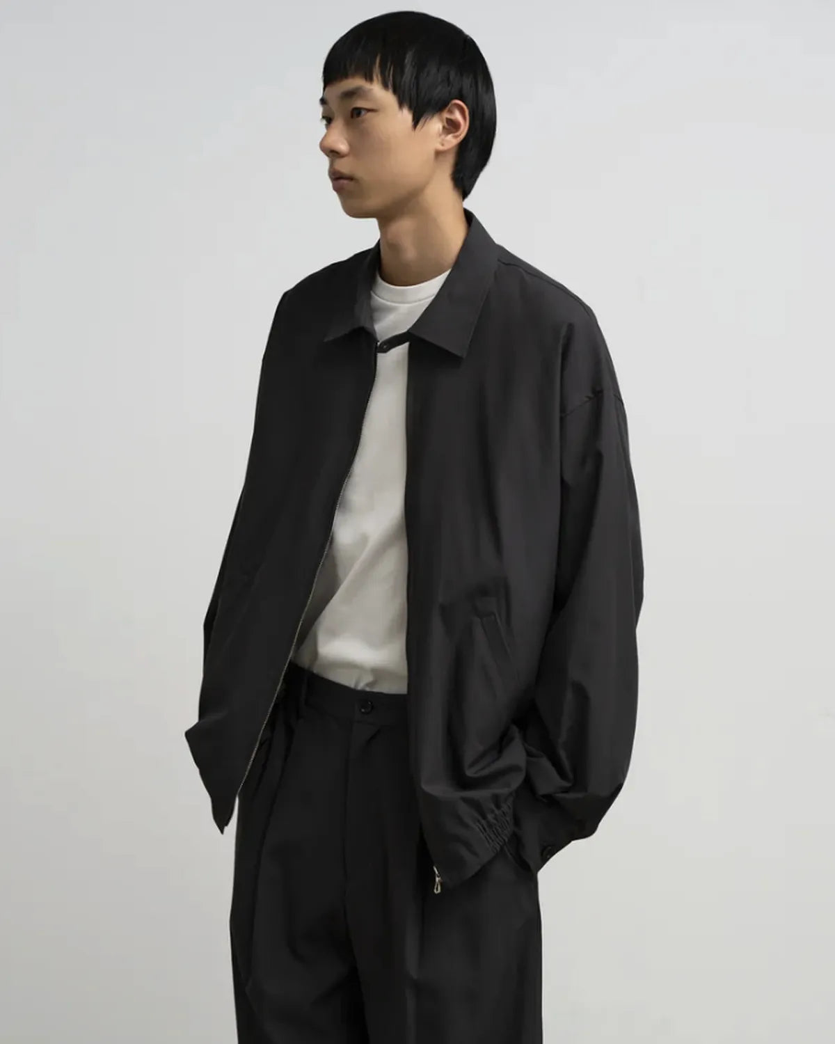 Graphpaper（グラフペーパー） / Brushed Cotton Gabardine Swing Top
