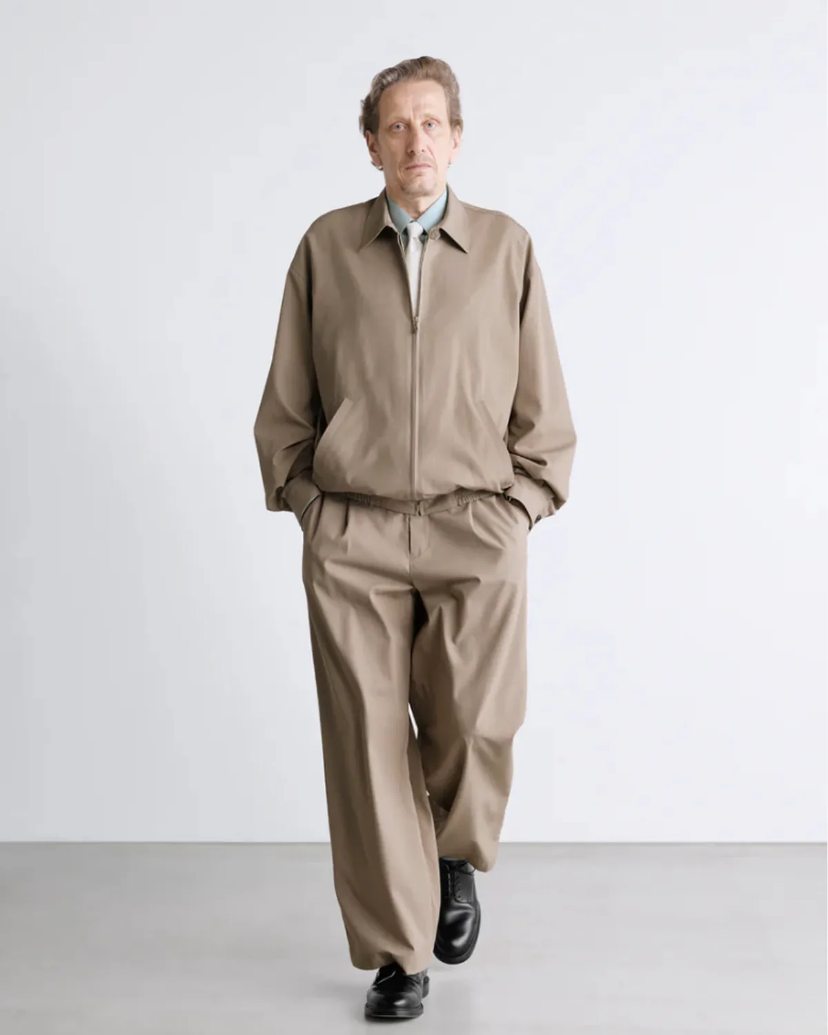 Graphpaper / Brushed Cotton Gabardine Swing Top Jacket (GM261-30394)