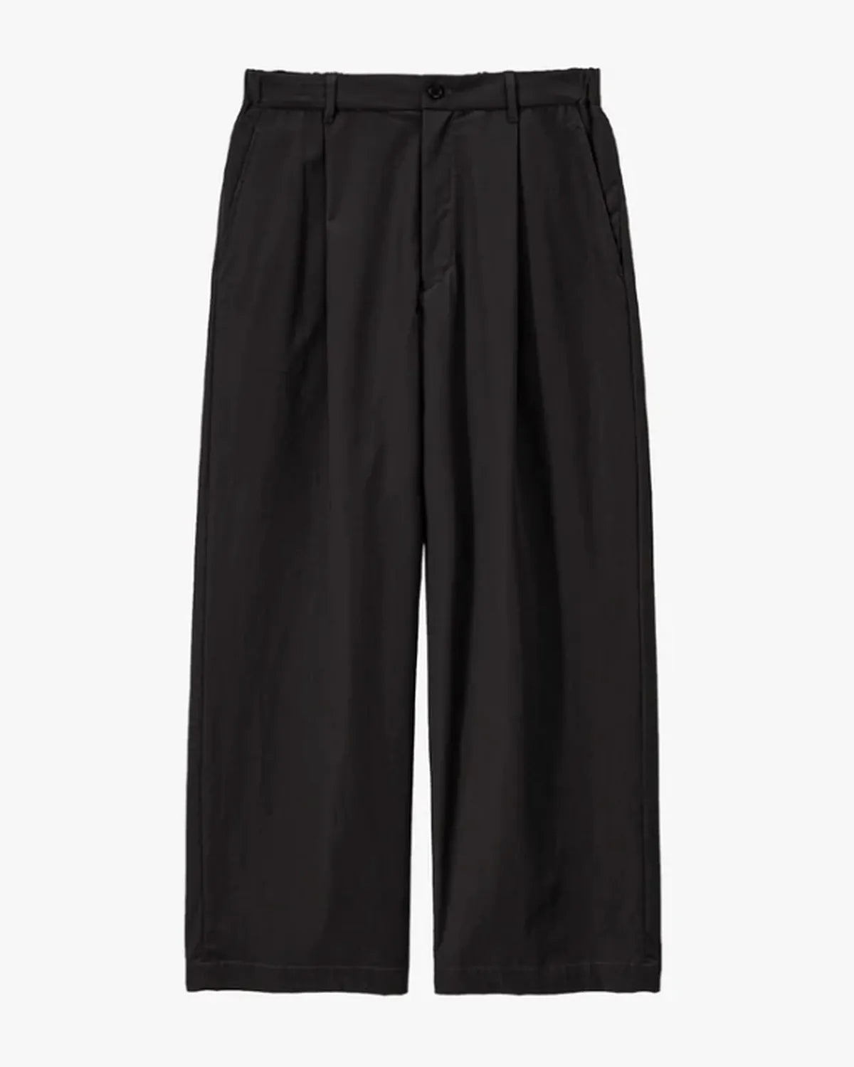 Graphpaper / Brushed Cotton Gabardine Wide Straight Pants (GM261-40395)