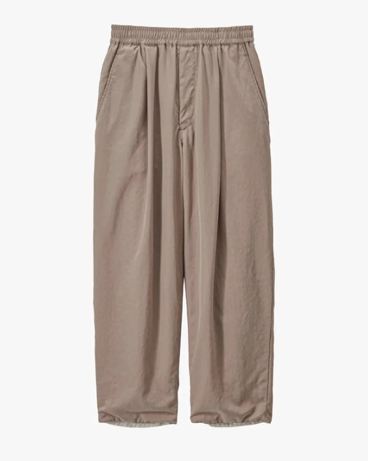 Graphpaper / Fulled Wool Twill Wide Easy Pants (GM261-40342)