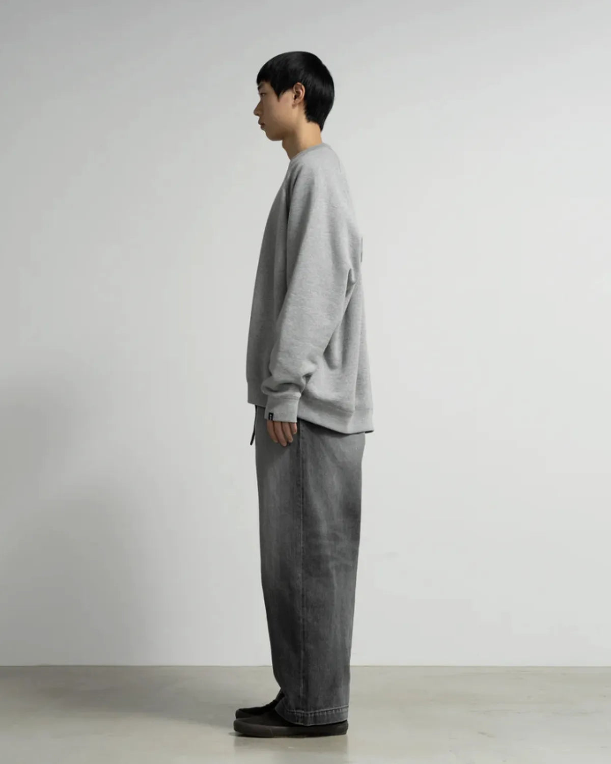 Graphpaper × LOOPWHEELER / LOOPWHEELER for Graphpaper Raglan Sweat (GU261-70701B)