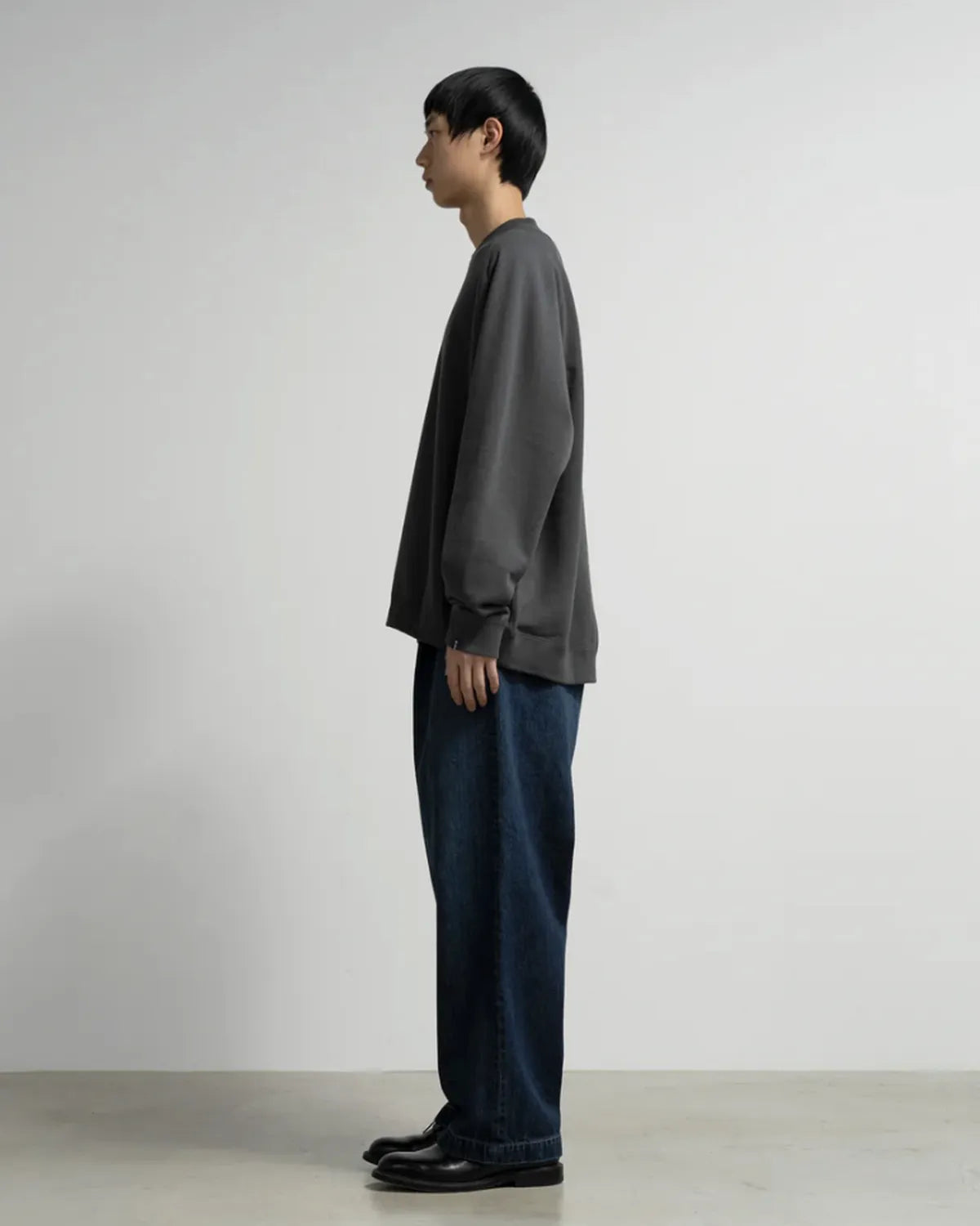 Graphpaper × LOOPWHEELER / LOOPWHEELER for Graphpaper Raglan Sweat (GU261-70701B)