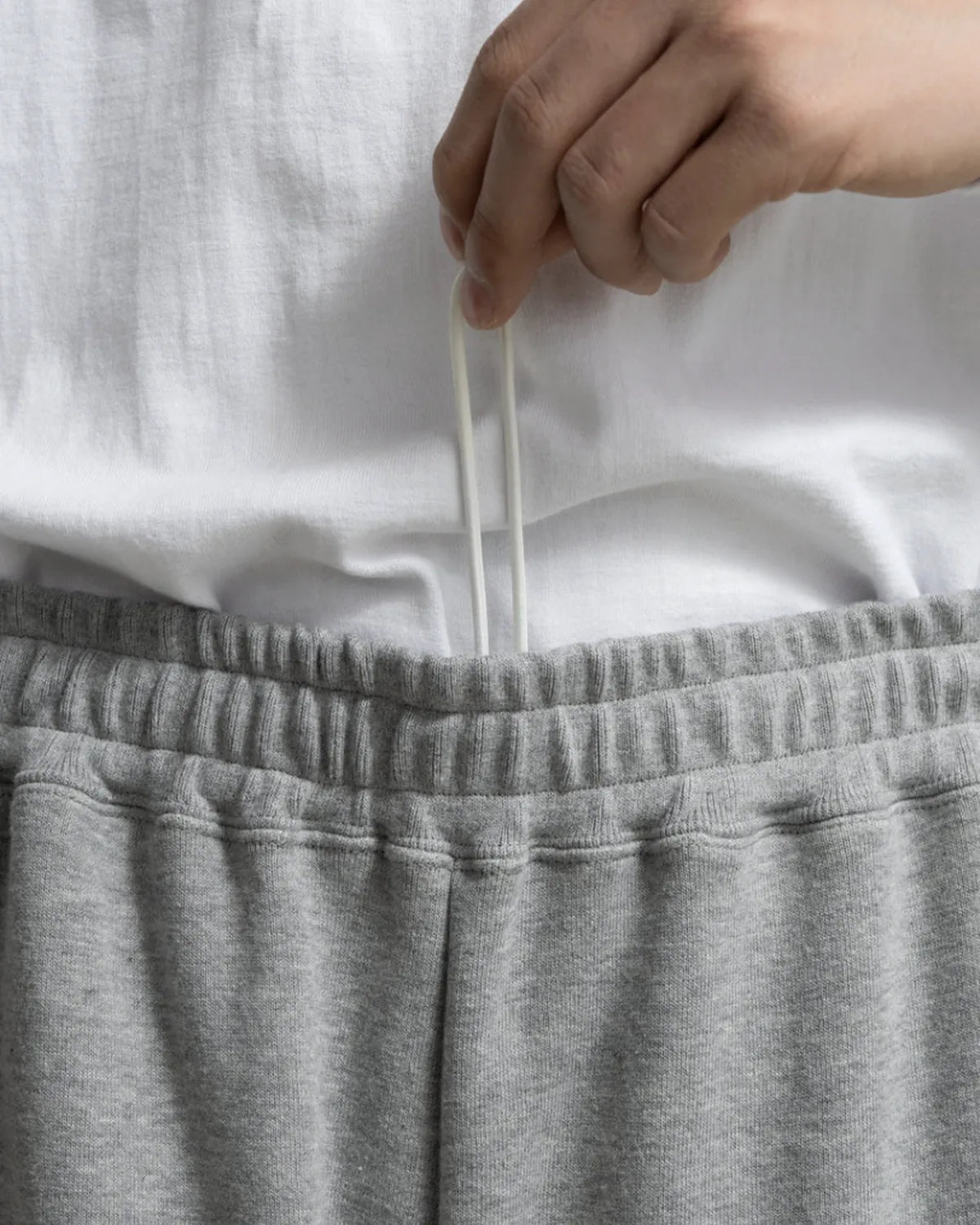 Graphpaper × LOOPWHEELER / LOOPWHEELER for Graphpaper Easy Wide Sweat Pants (GU261-70703B)