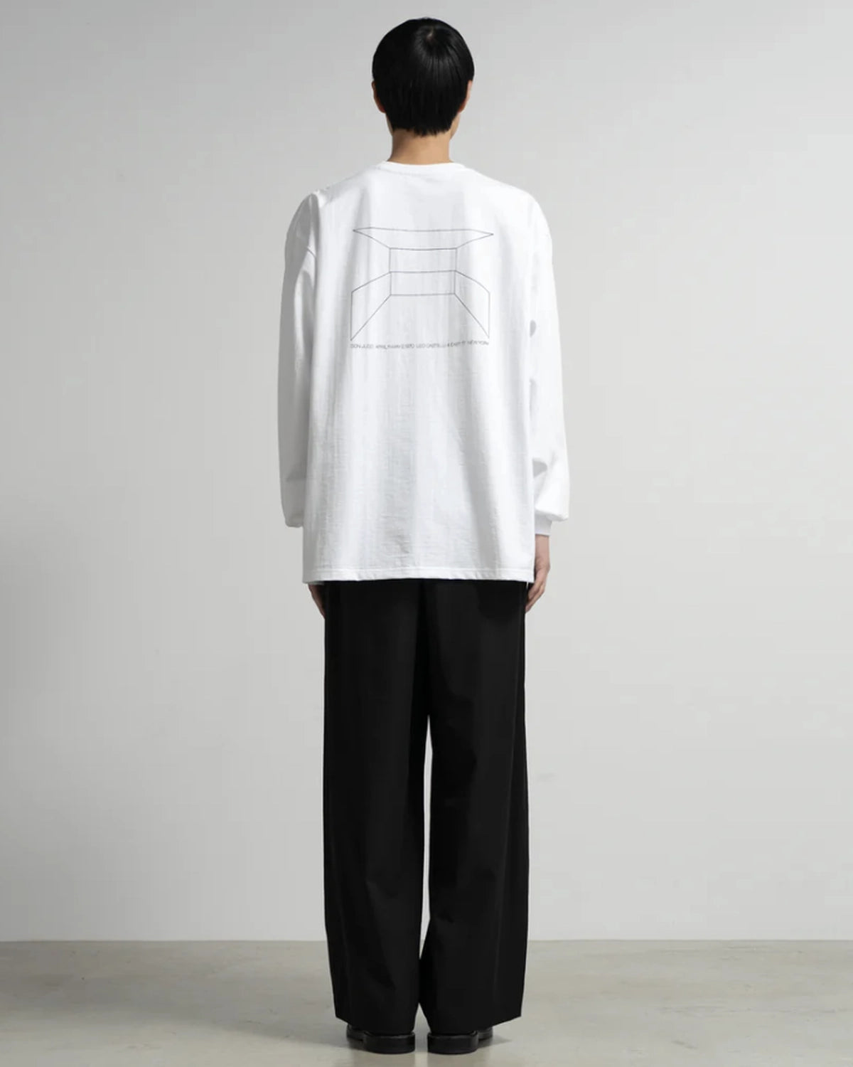 Graphpaper × JUDD Foundation / Donald Judd w/ GP L/S Crew Neck Tee (GU261-70776)