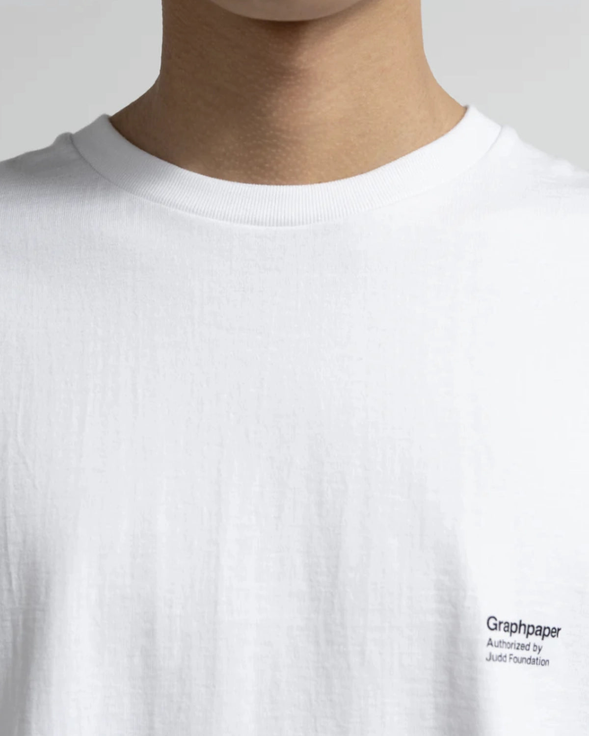 Graphpaper × JUDD Foundation / Donald Judd w/ GP L/S Crew Neck Tee (GU261-70776)
