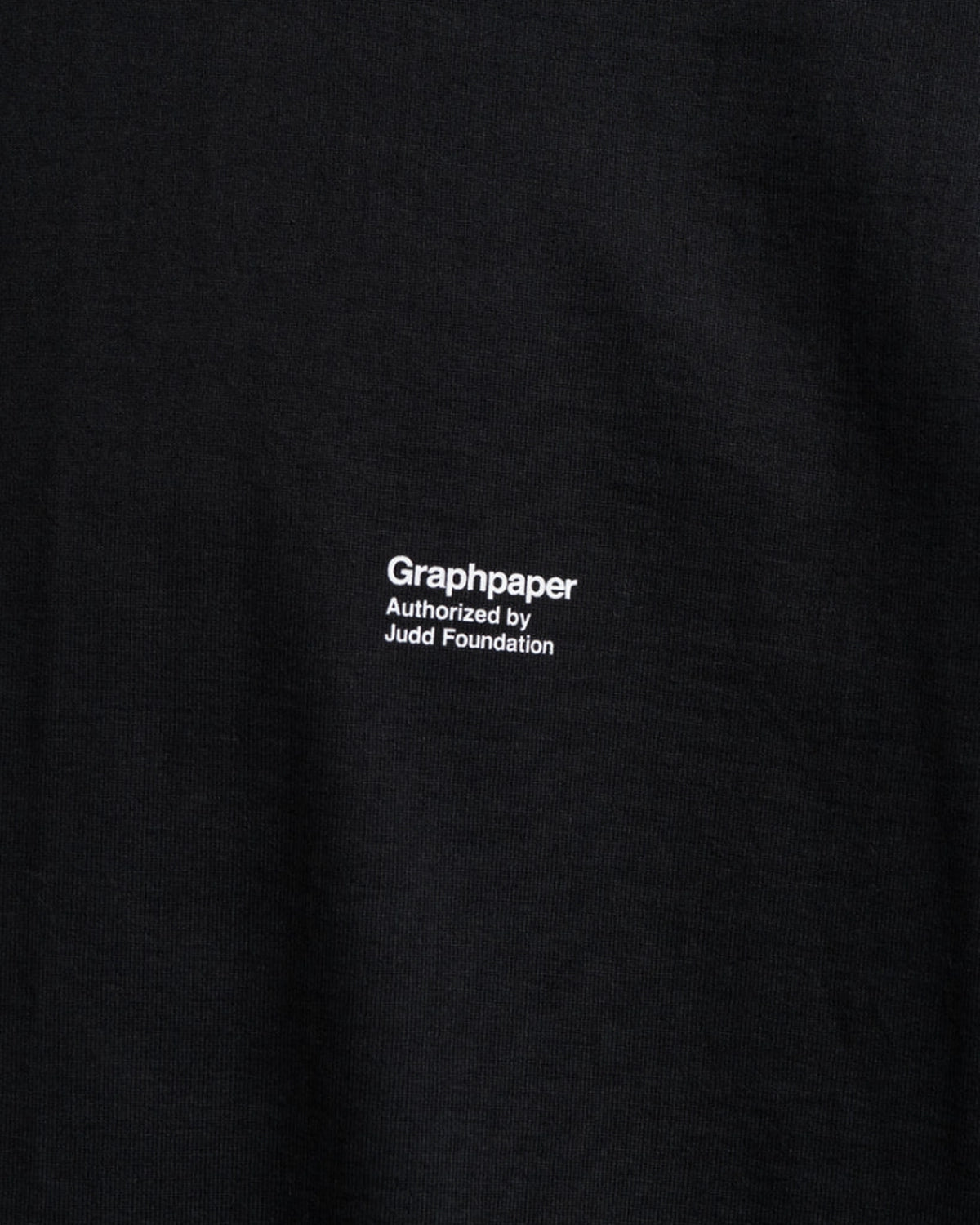 Graphpaper × JUDD Foundation / Donald Judd w/ GP S/S Crew Neck Tee (GU261-70775)