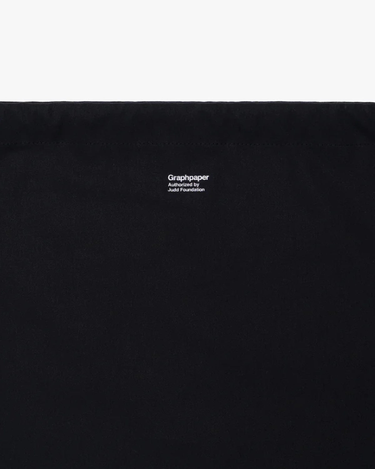 Graphpaper × JUDD Foundation / Donald Judd w/ GP Artwork Printed Drawstring Bag (GU261-90779)
