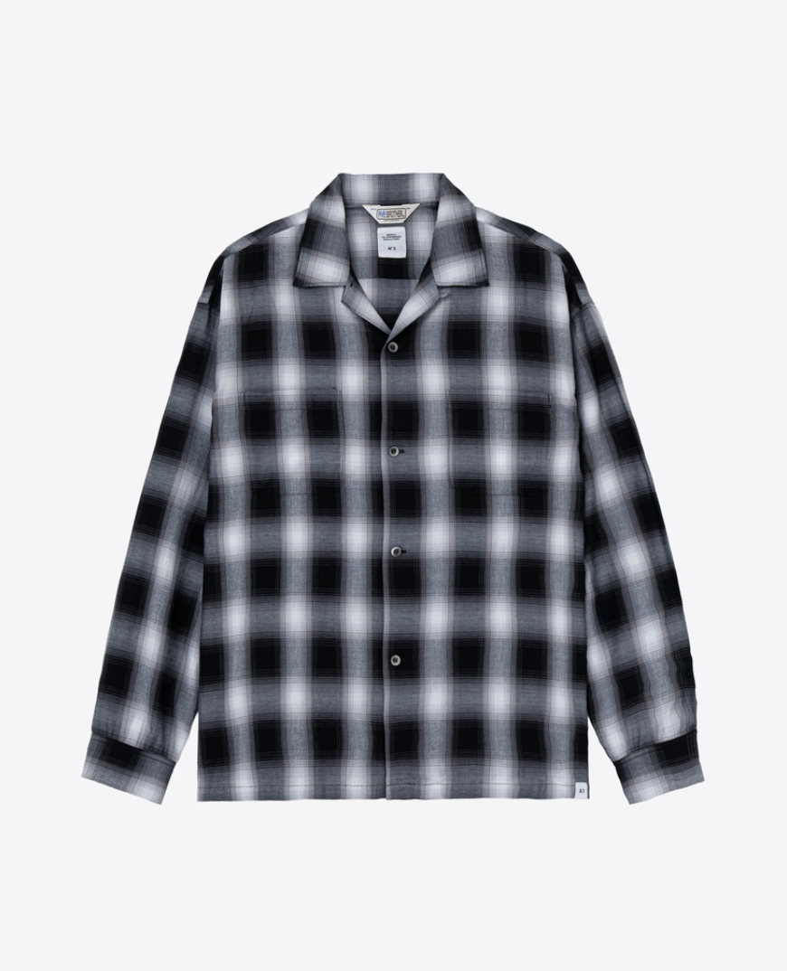 BEDWIN & THE HEARTBREAKERS / FIVE BROTER Ex. L/S CHECK SHIRT "VIN" (26SB1762)
