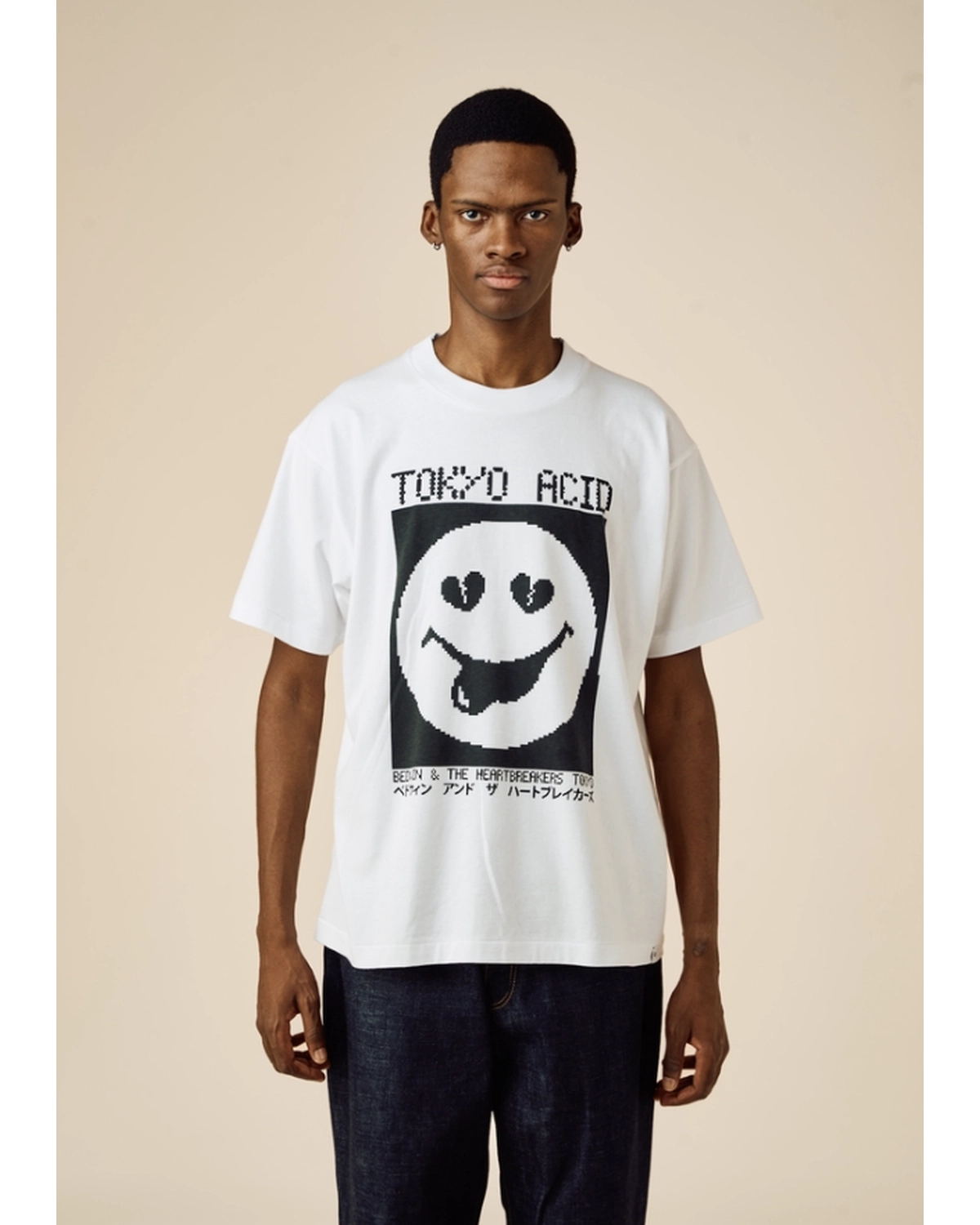 BEDWIN & THE HEARTBREAKERS / S/S PRINTED TEE "Tokyo Acid" (26SB2244)