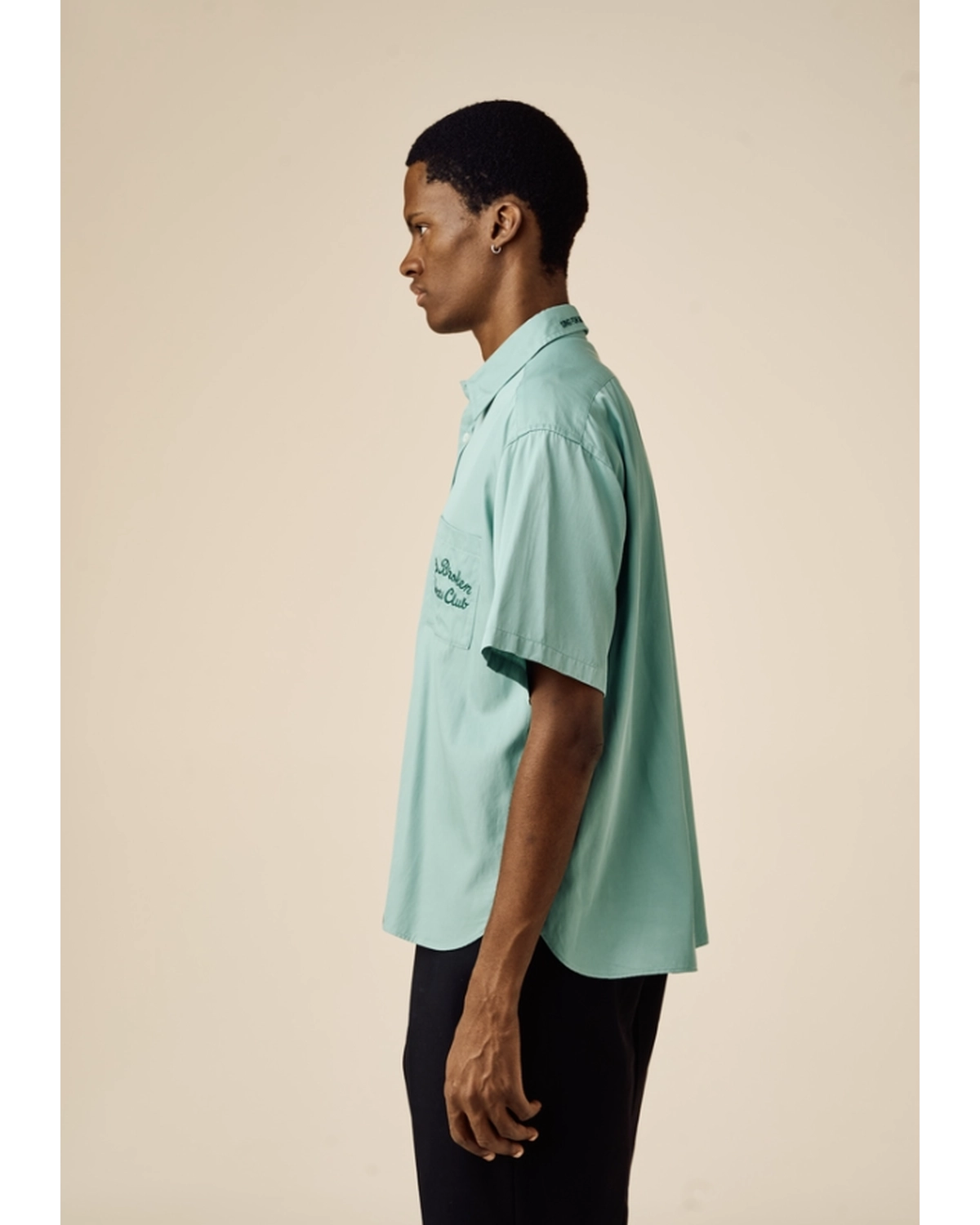 BEDWIN & THE HEARTBREAKERS / S/S WMBROIDERED SHIRT "BLUNT" (26SB1759)