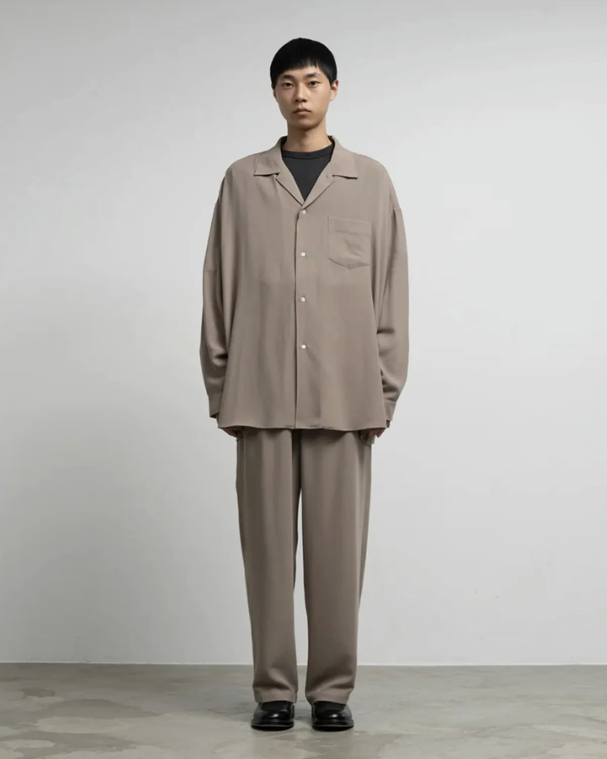 Graphpaper（グラフペーパー） / Viscose Viyella L/S Sleeping Shirt