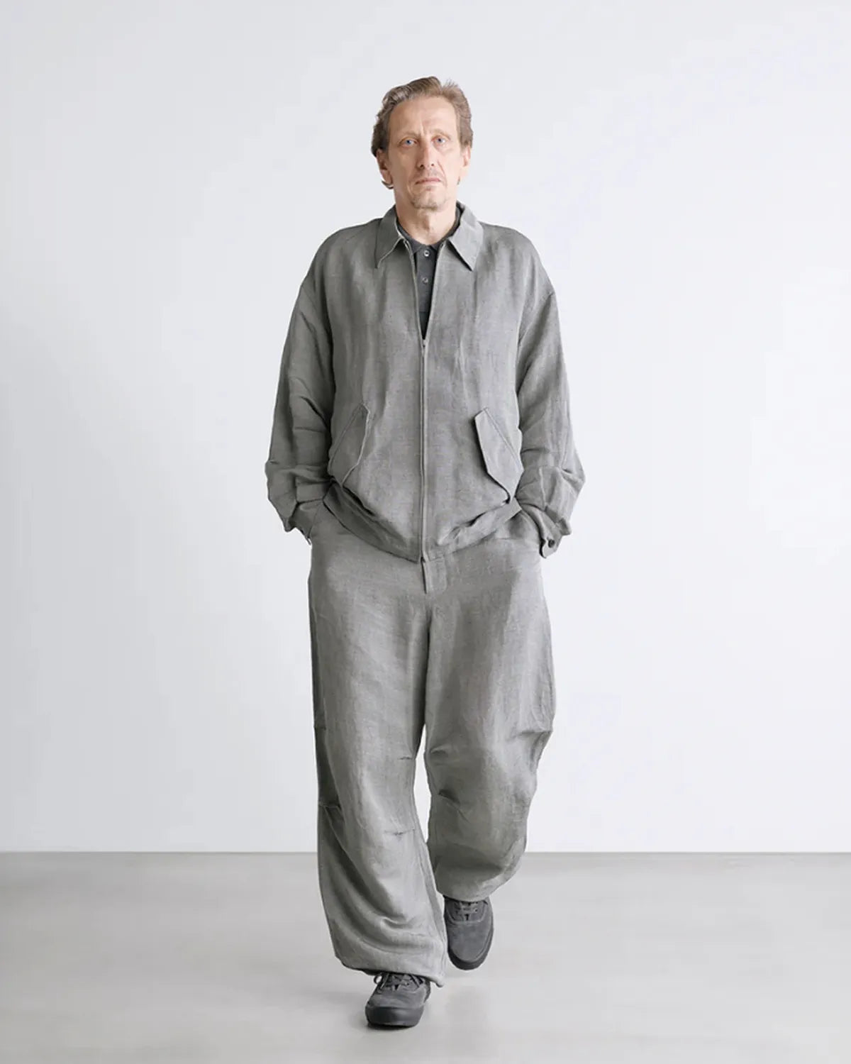 パンツ 24SS Graphpaper Linen Cupro Track Pants Graphpaper LINEN CUPRO TRACK PANTS – NCNR ONLINE STORE