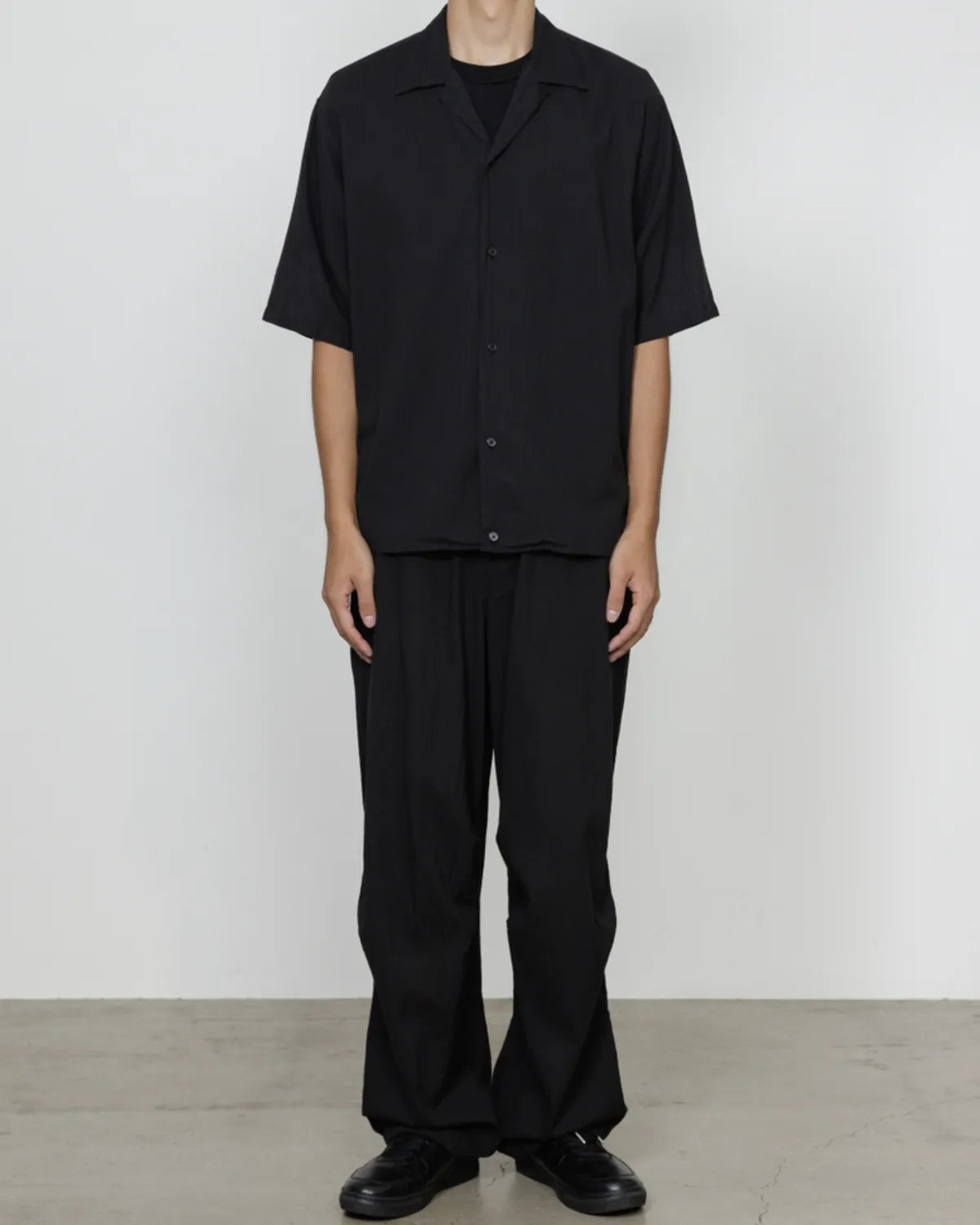 marka / OPEN COLLAR S/S SHIRT (M26A16SH01B)