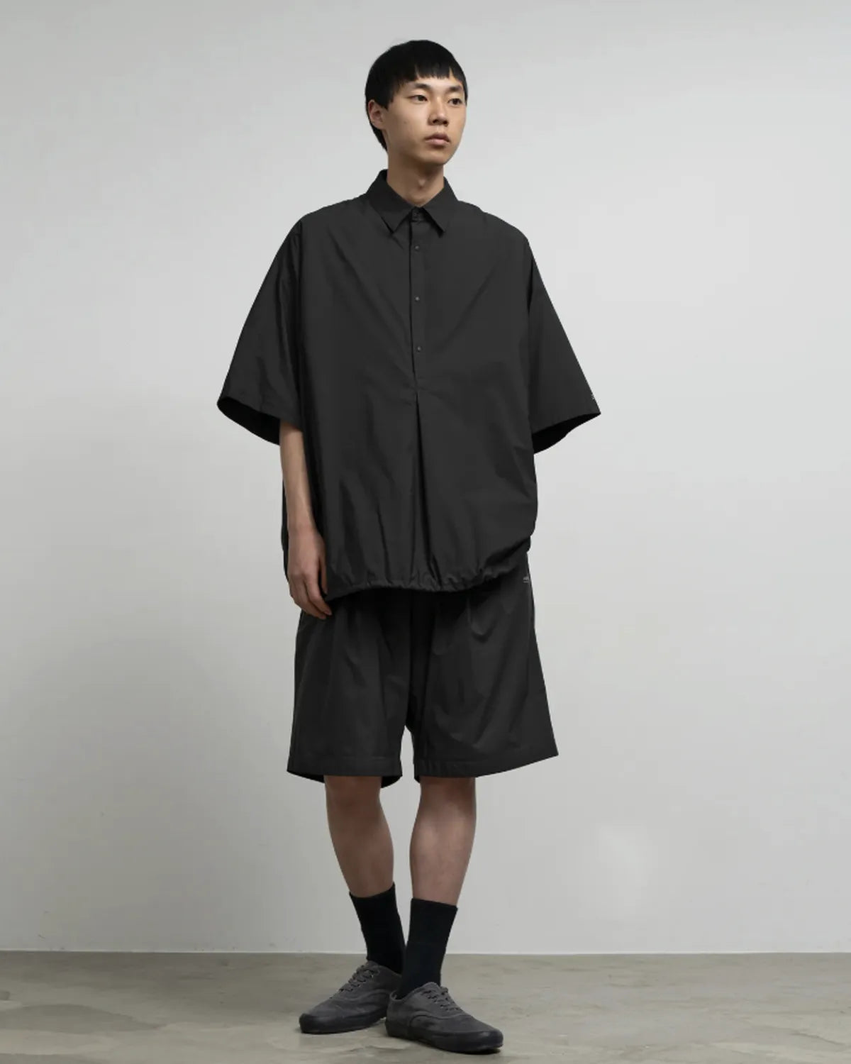Graphpaper / PERTEX QUANTUM AIR Wide Chef Shorts (GM261-40301)