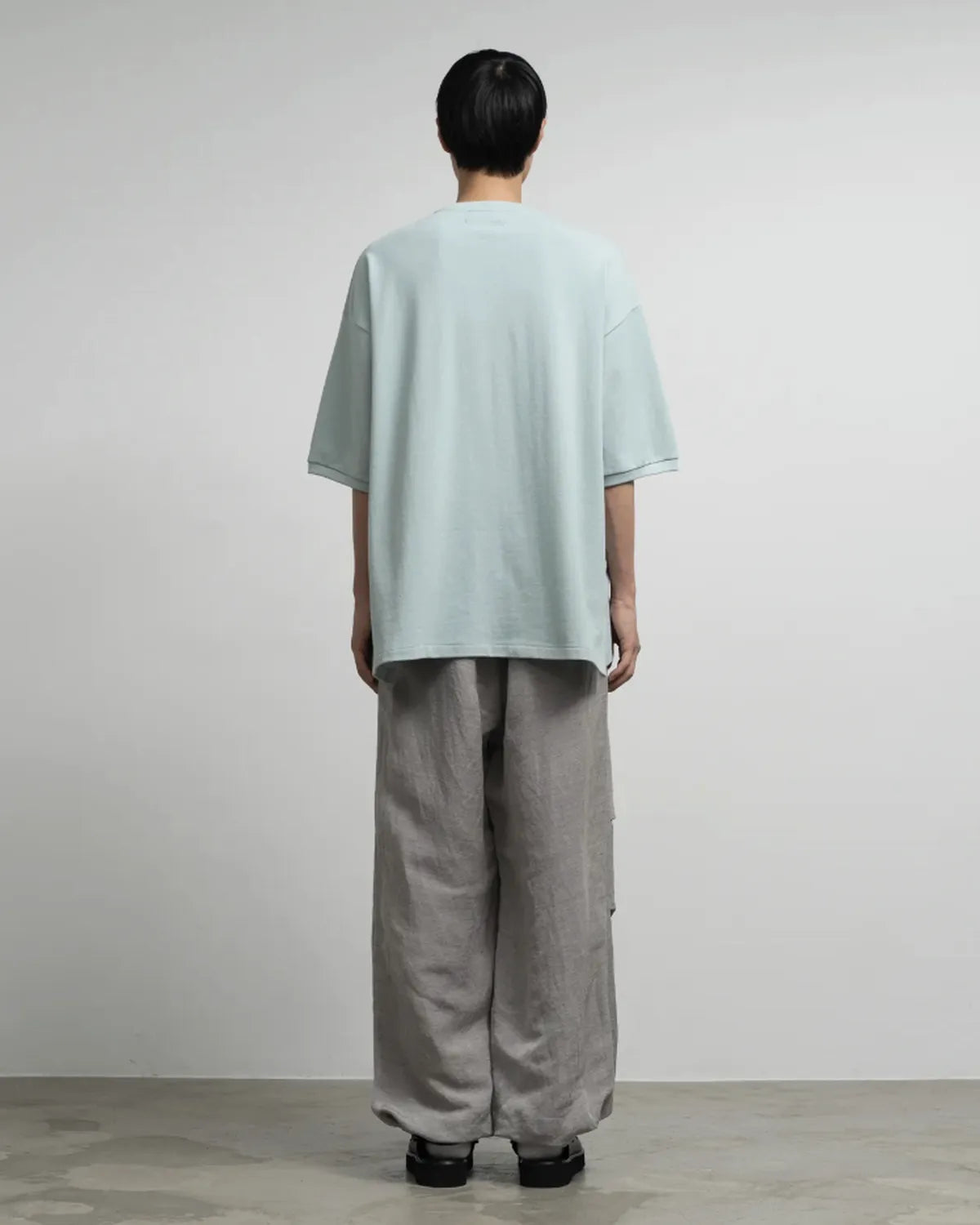 Graphpaper（グラフペーパー） / Cotton Pique Jersey Crew Neck Tee