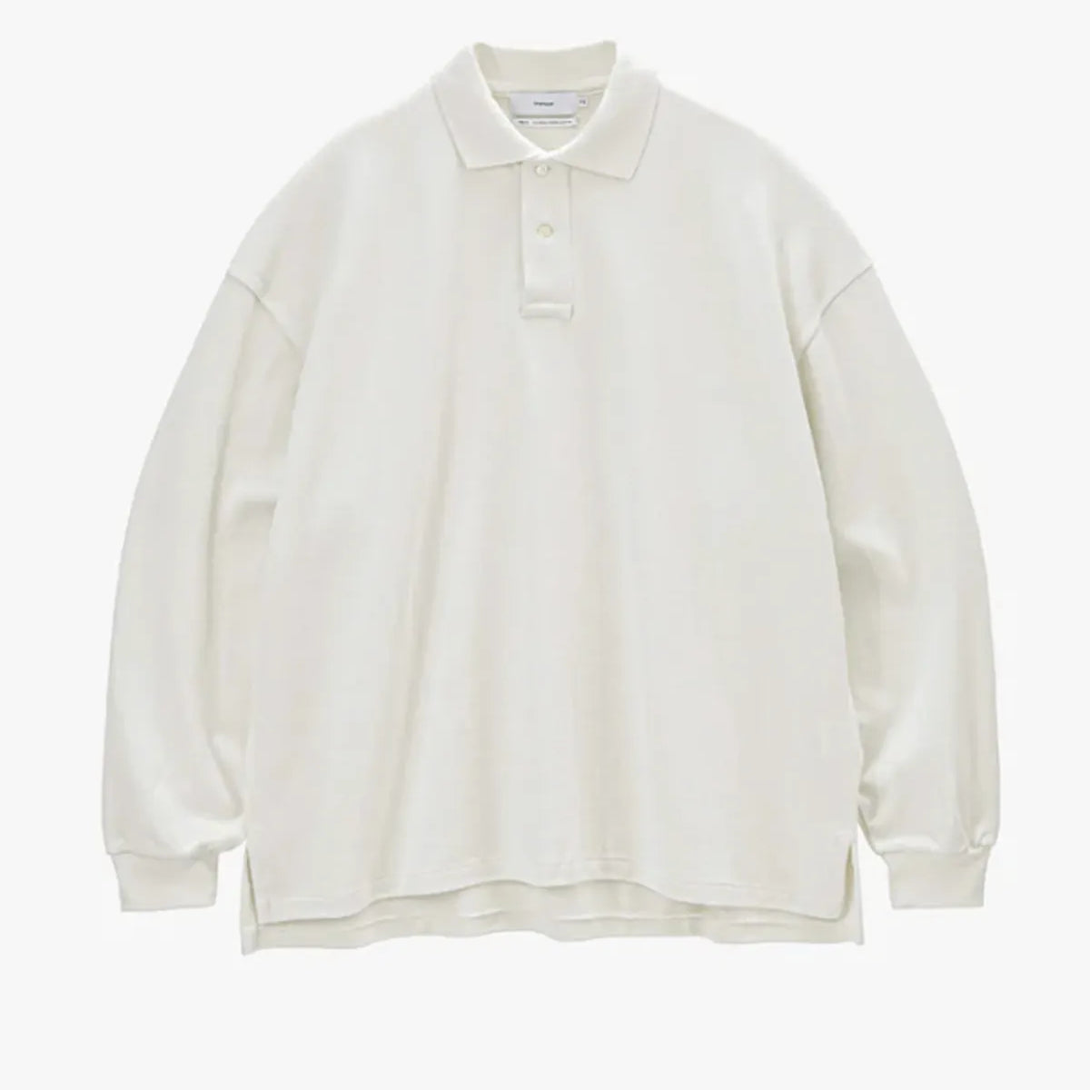 Graphpaper（グラフペーパー） / Cotton Pique Jersey L/S Polo | 公式