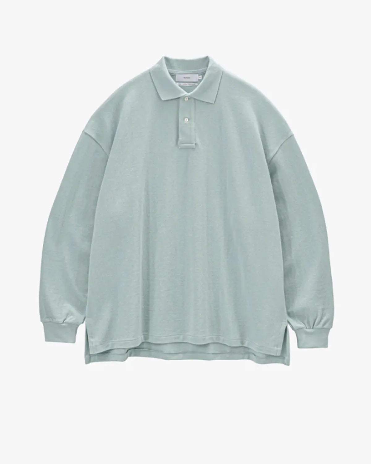 Graphpaper / Cotton Pique Jersey L/S Polo (GM261-70417)