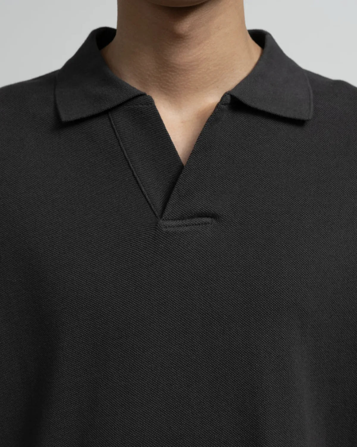Graphpaper（グラフペーパー） / Cotton Pique Jersey S/S Skipper